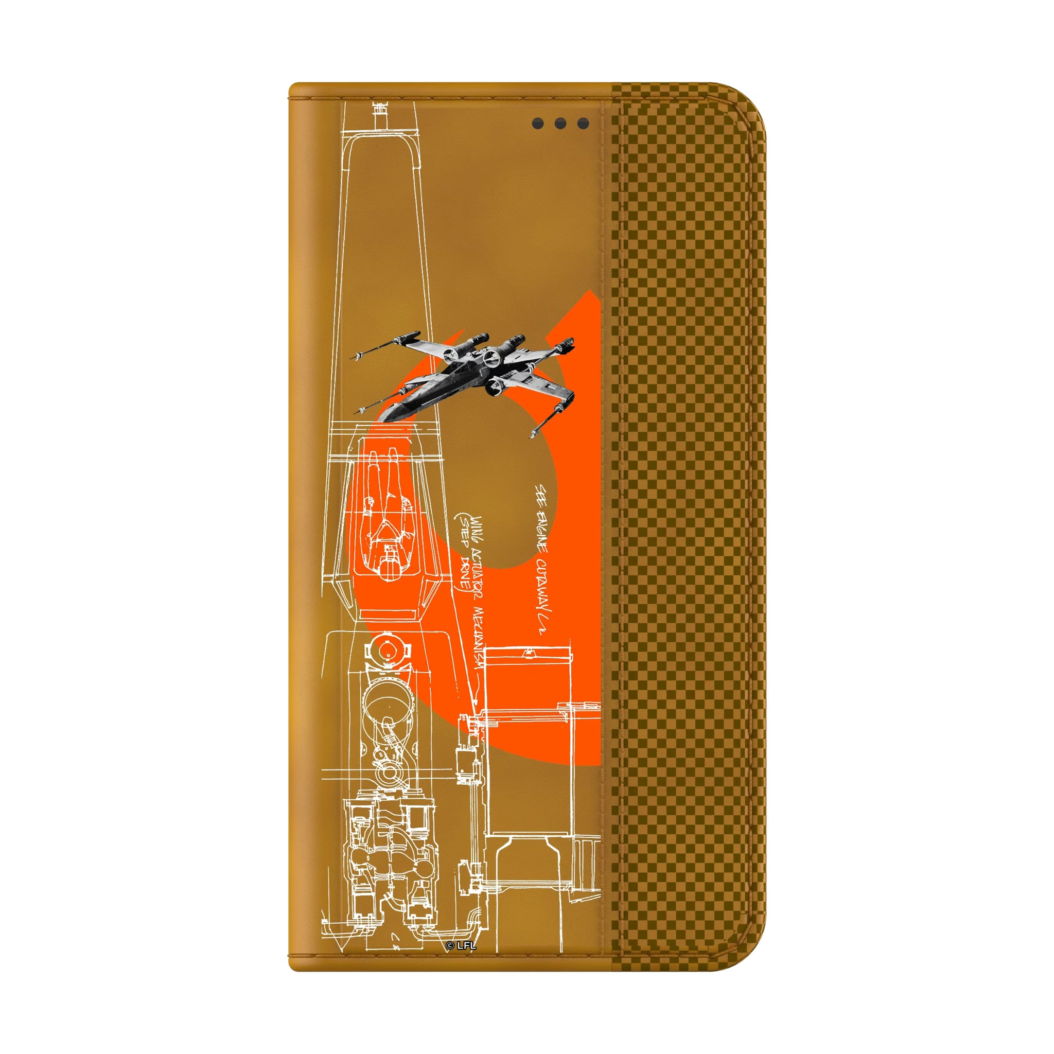 Star Wars X-Wing FactionTech Galaxy Folio Phone Case for Samsung Galaxy