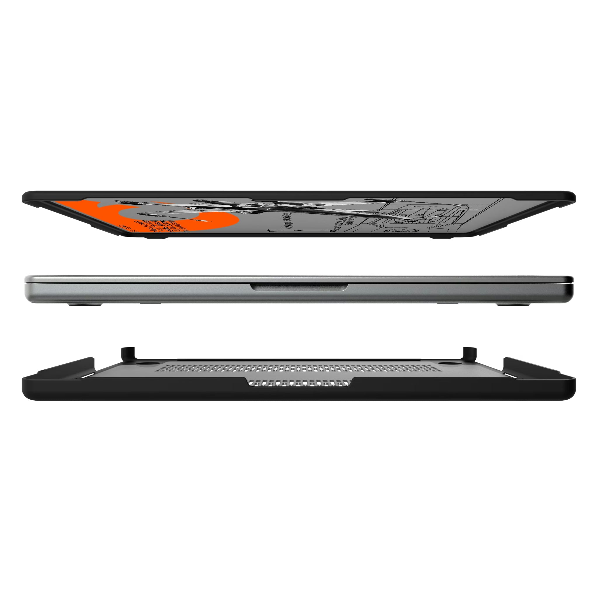 Star Wars X-Wing FactionTech MacBook Laptop Case for Apple MacBook#Device_MacBook Pro (14-inch, 2021) / MacBook Pro (14-inch, 2023) / MacBook Pro (14-inch, 2024)