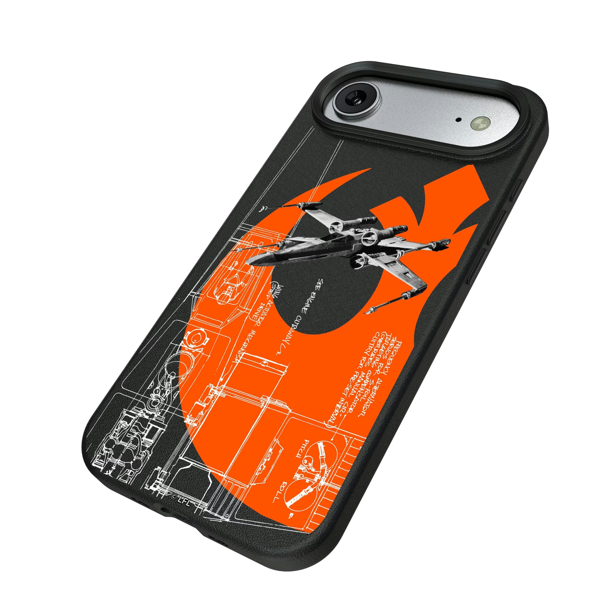 Star Wars X-Wing FactionTech iPhone MagSafe Compatible Phone Case for Apple iPhone - Isometric View#Device_iPhone Air