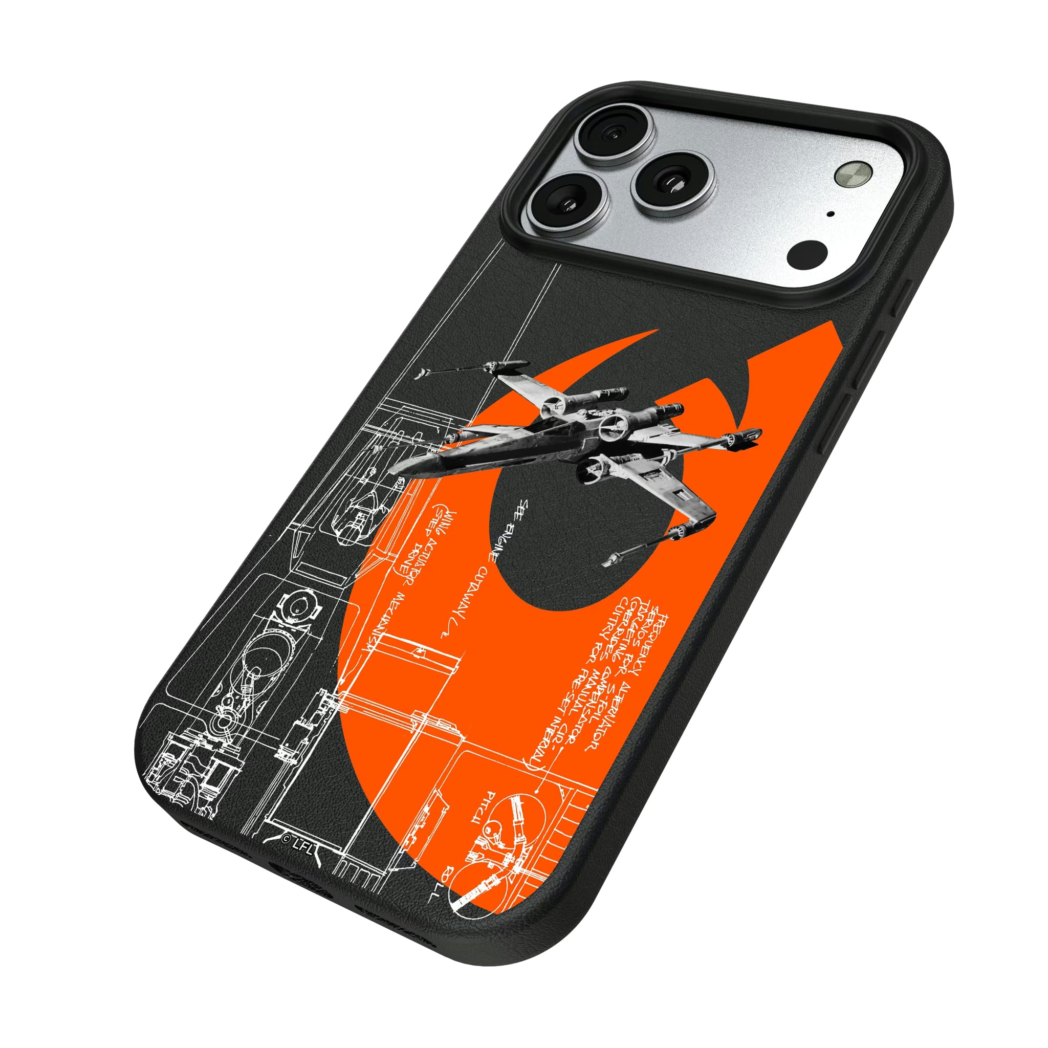 Star Wars X-Wing FactionTech iPhone MagSafe Compatible Phone Case for Apple iPhone - Isometric View#Device_iPhone 17 Pro Max