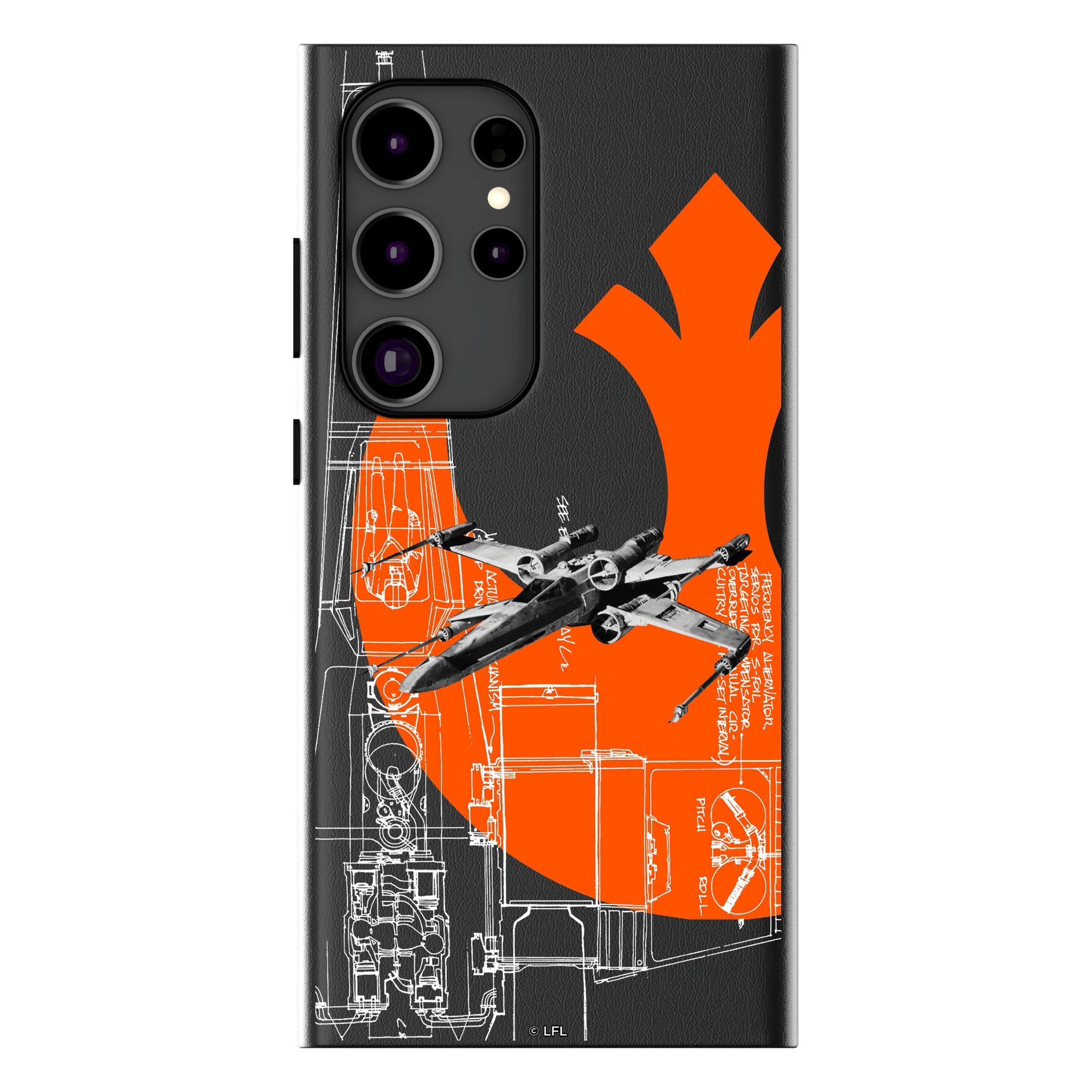 Star Wars X-Wing FactionTech Galaxy MagSafe Compatible Phone Case for Samsung Galaxy