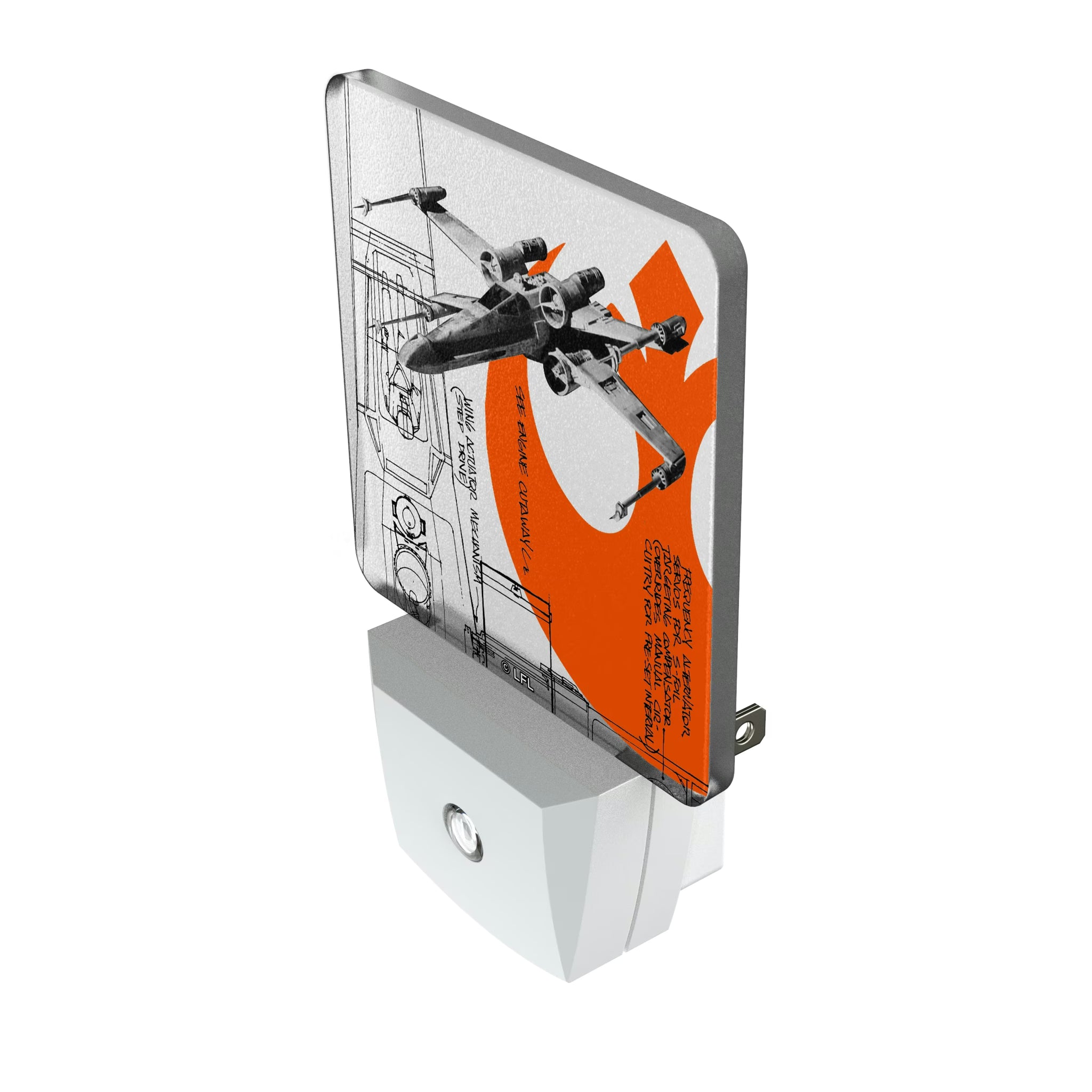 Star Wars X-Wing FactionTech Night Light 2-Pack - Isometric View