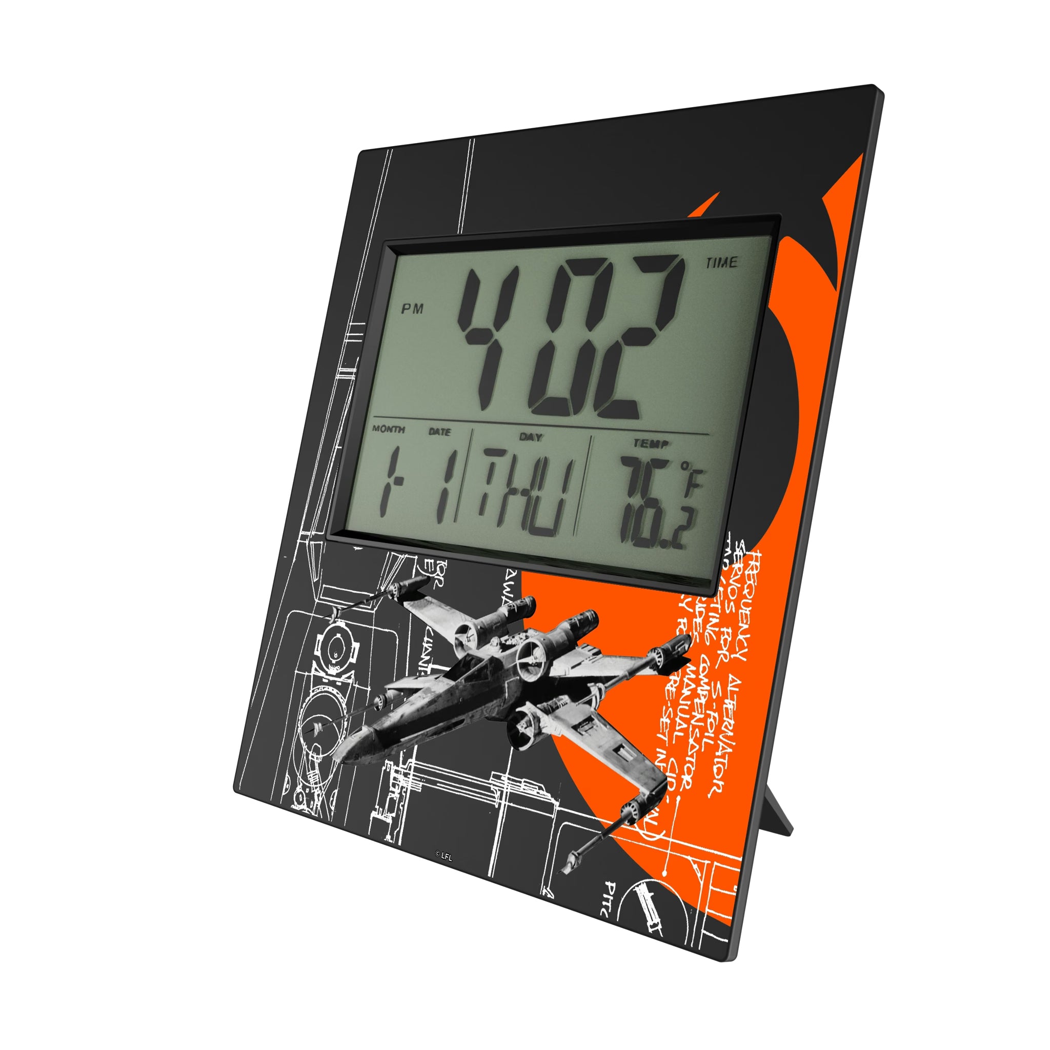 Star Wars X-Wing FactionTech Wall Clock