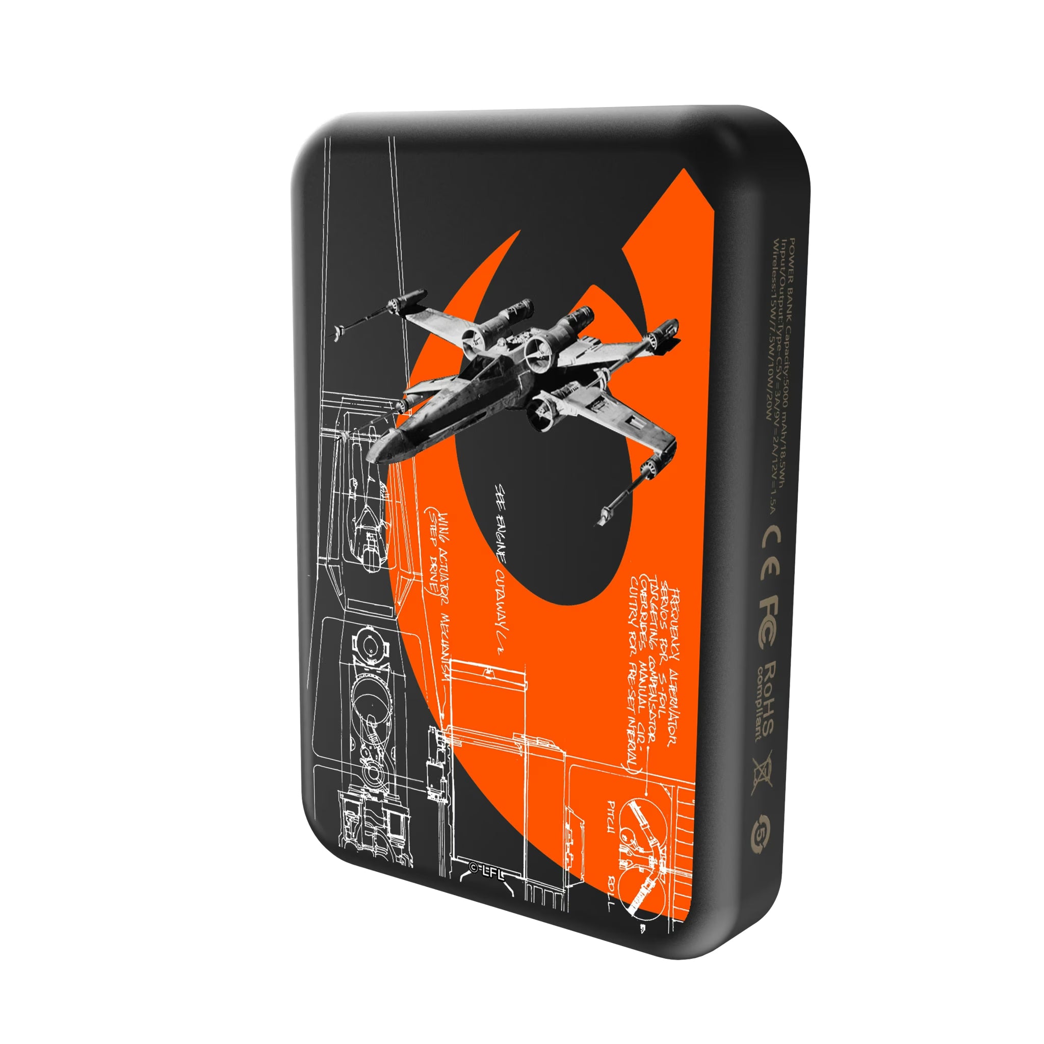 Star Wars X-Wing FactionTech Wireless Mag Power Bank