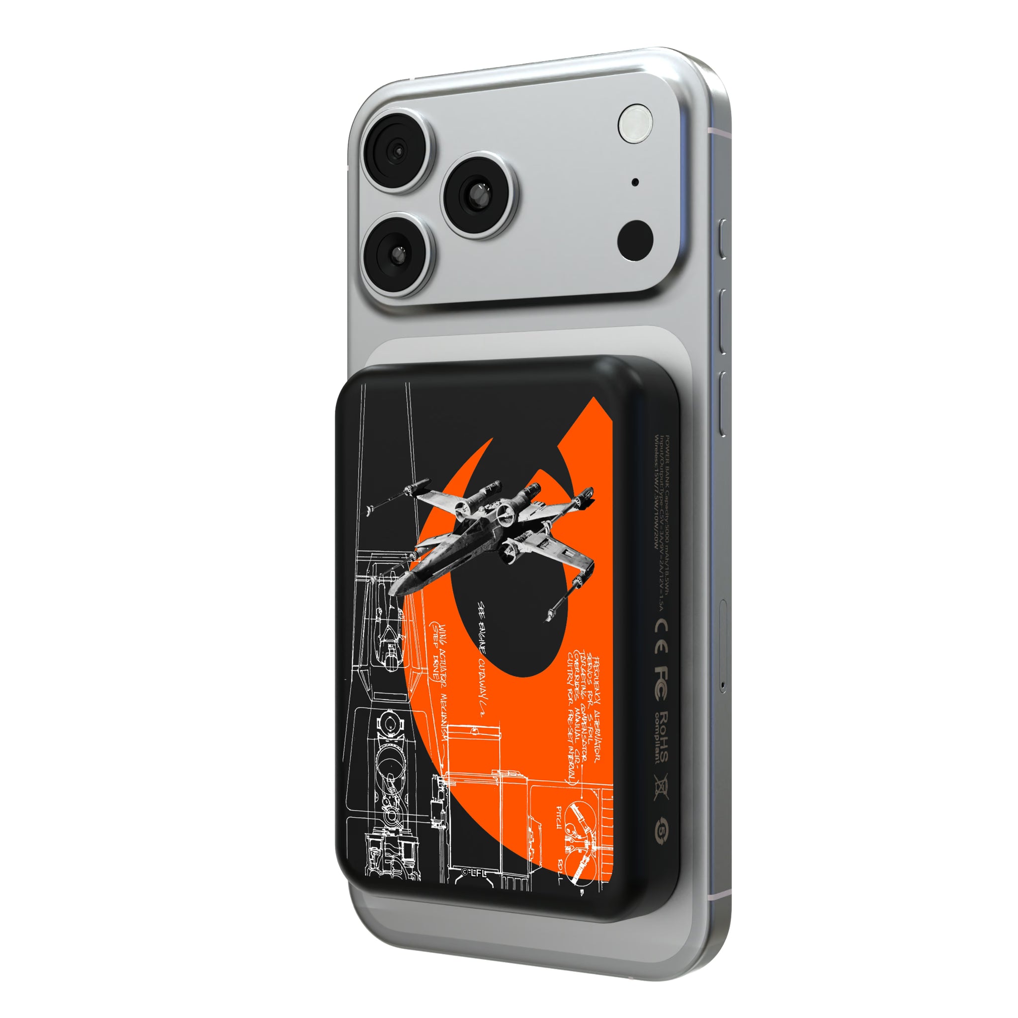Star Wars X-Wing FactionTech Wireless Mag Power Bank