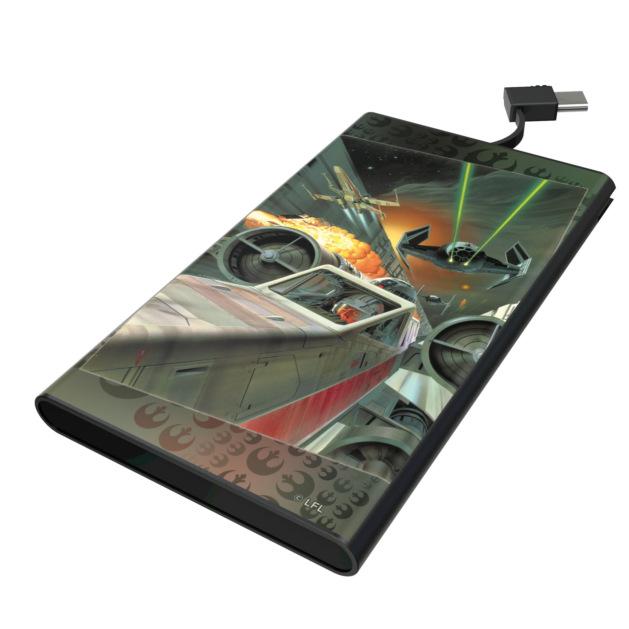 Star Wars X-Wing Portrait 5000mAh Flat Powerbank