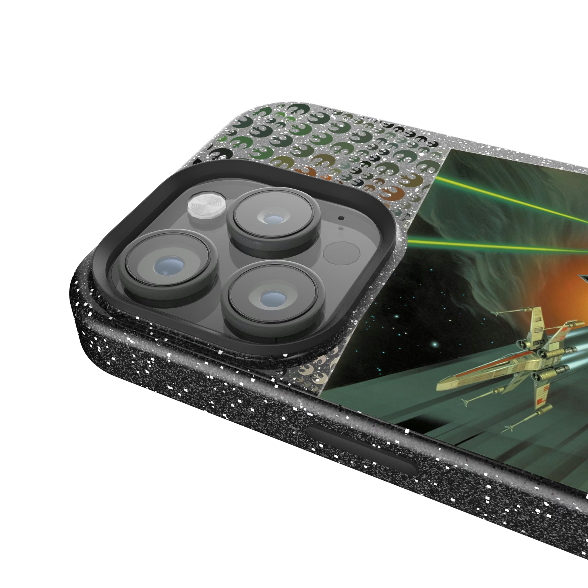 Star Wars X-Wing Portrait iPhone Bling Phone Case for Apple iPhone - Detail