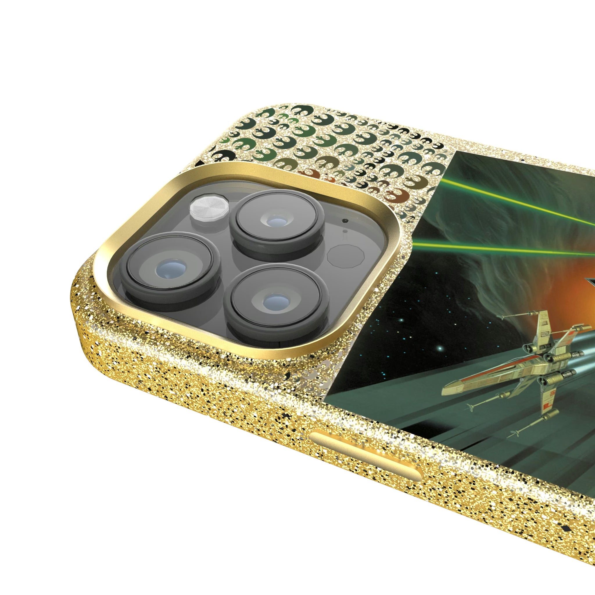 Star Wars X-Wing Portrait iPhone Bling Phone Case for Apple iPhone - Detail