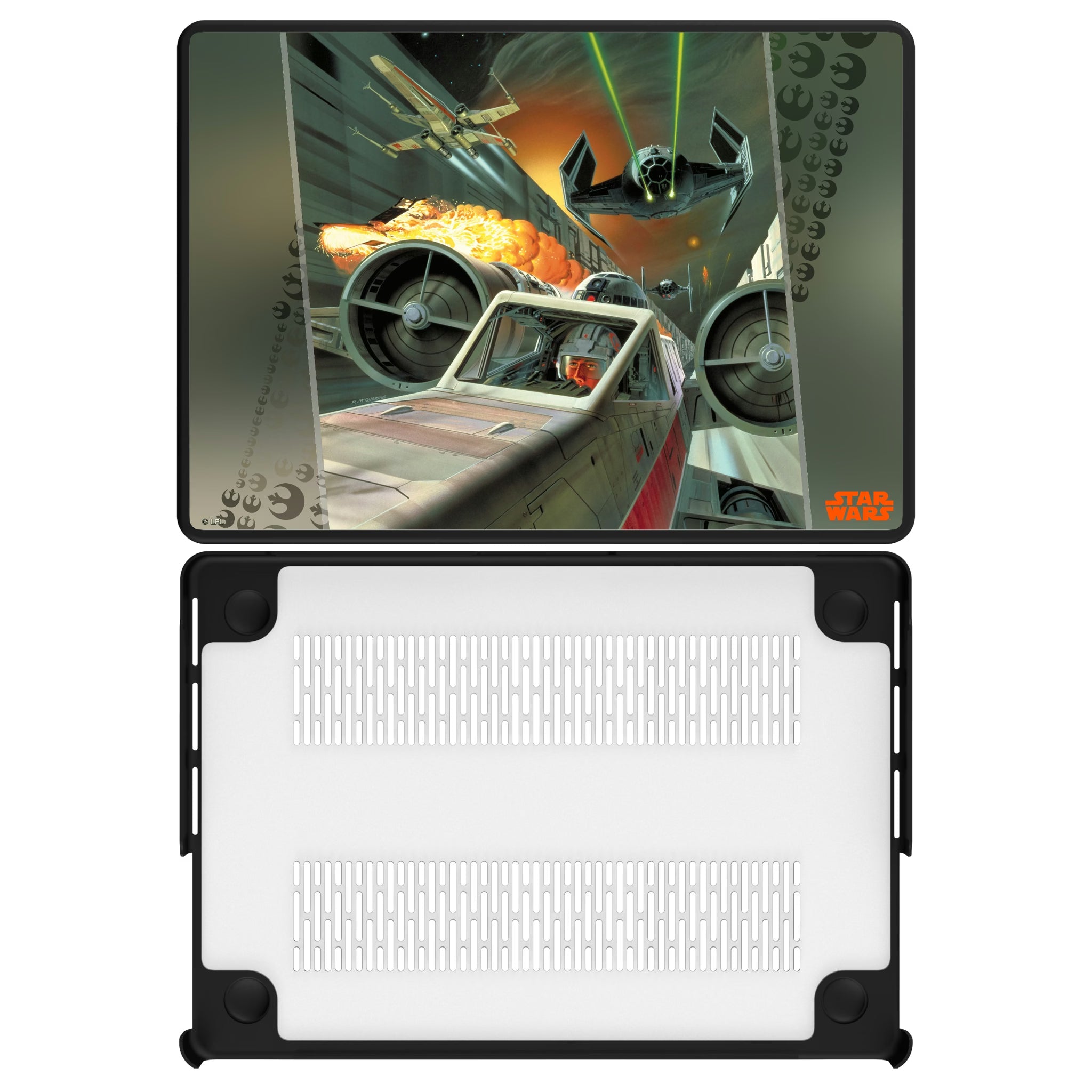 Star Wars X-Wing Portrait MacBook Laptop Case for Apple MacBook#Device_MacBook Pro (14-inch, 2021) / MacBook Pro (14-inch, 2023) / MacBook Pro (14-inch, 2024)