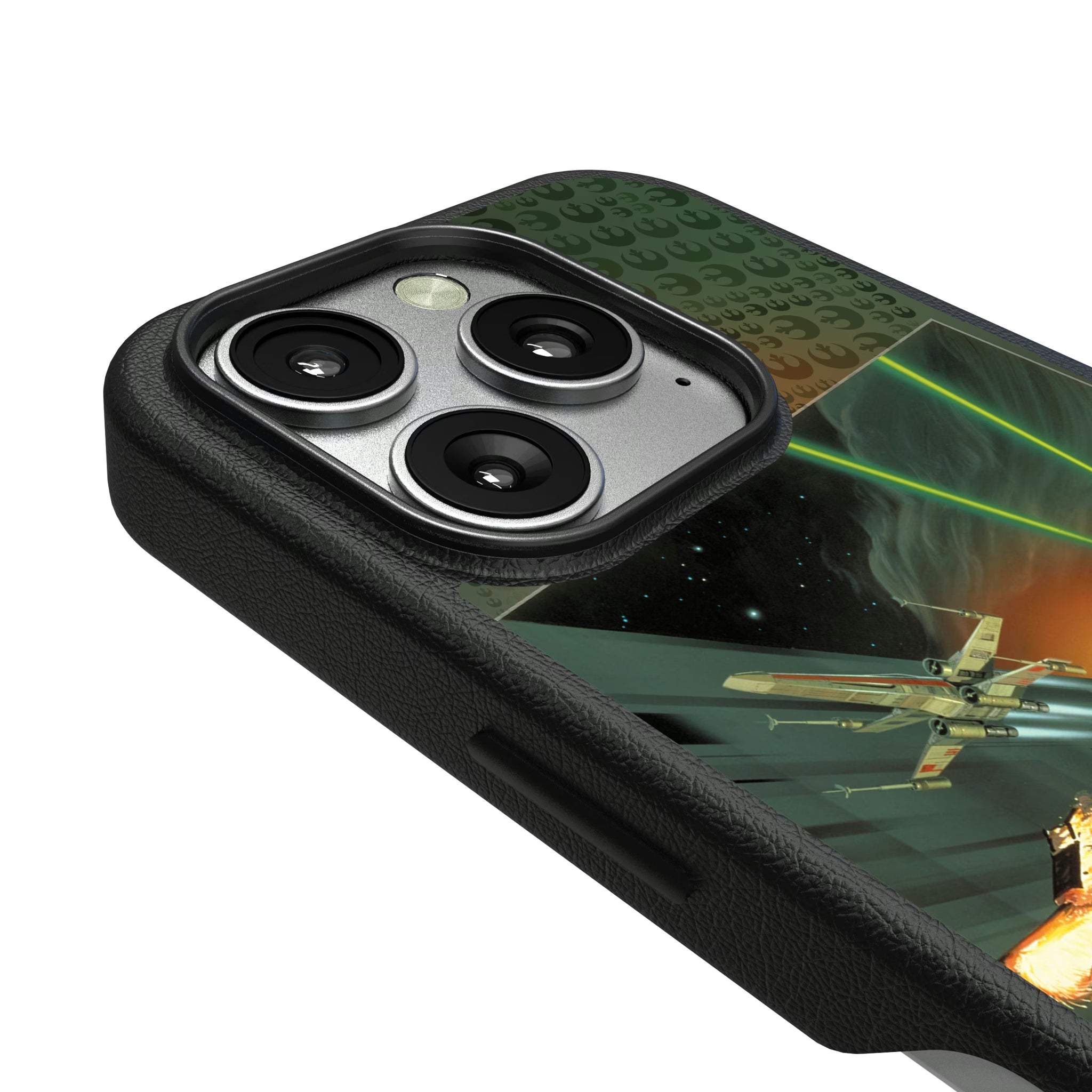 Star Wars X-Wing Portrait iPhone MagSafe Compatible Phone Case for Apple iPhone - Detail