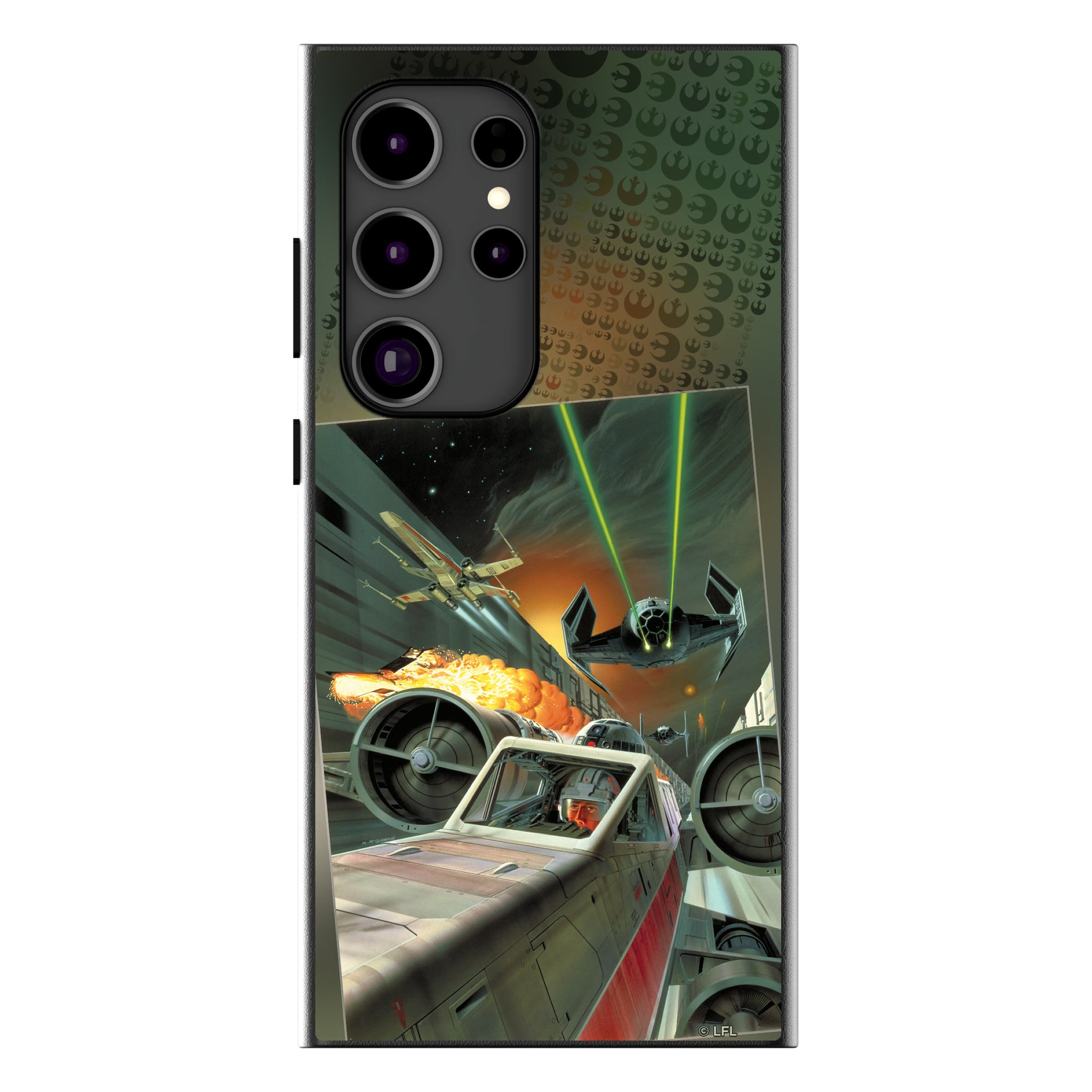 Star Wars X-Wing Portrait Galaxy MagSafe Compatible Phone Case for Samsung Galaxy