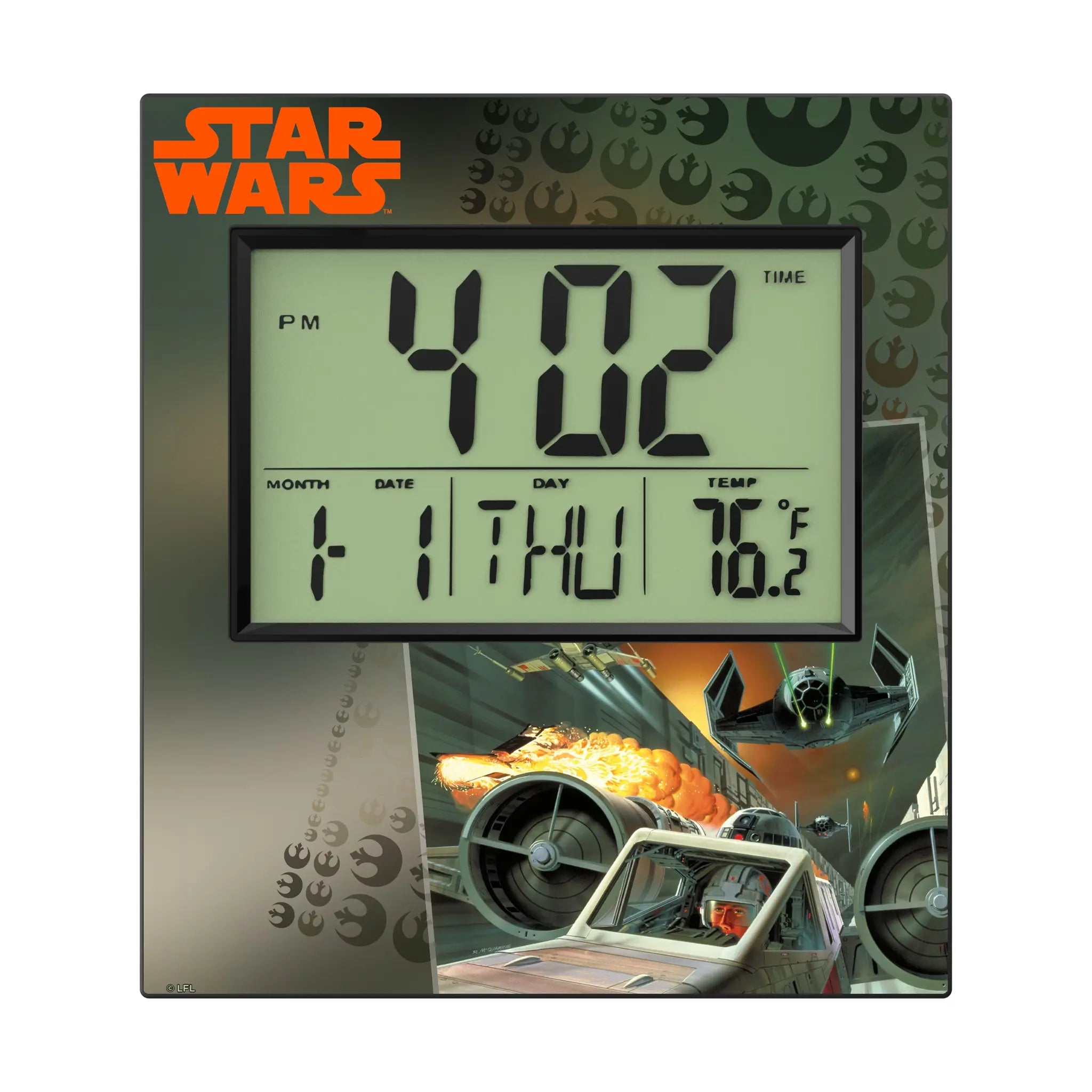 Star Wars X-Wing Portrait Wall Clock