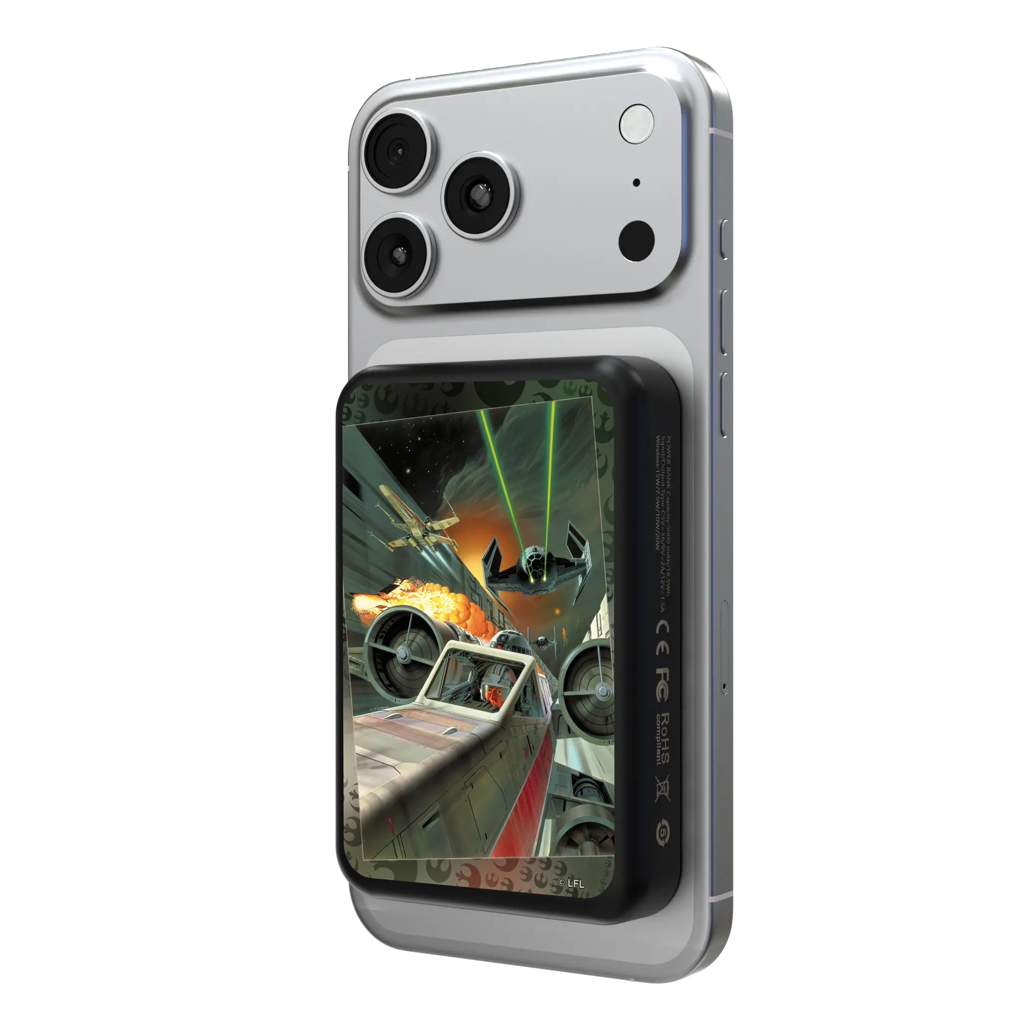 Star Wars X-Wing Portrait Wireless Mag Power Bank
