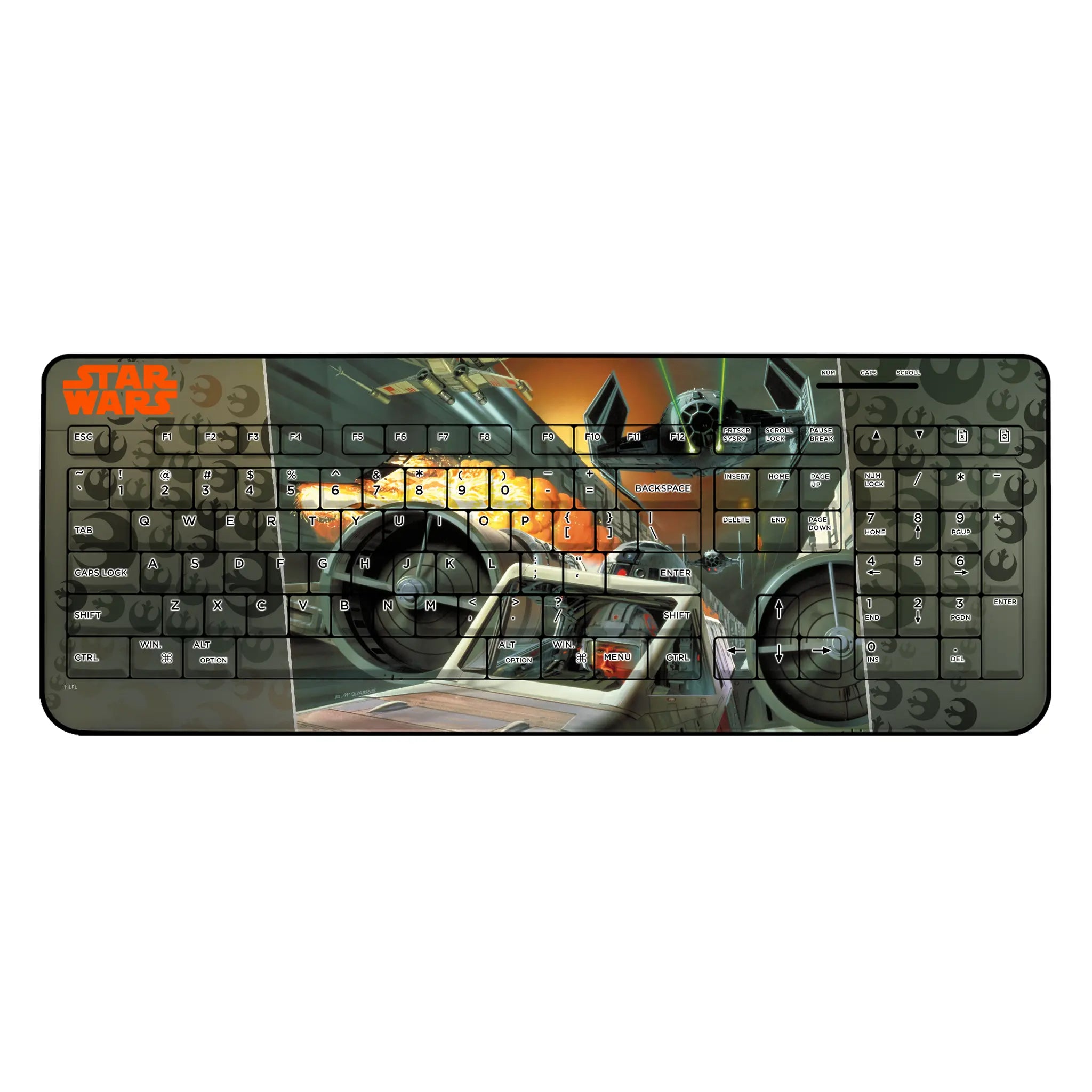 Star Wars X-Wing Portrait Wireless USB Keyboard