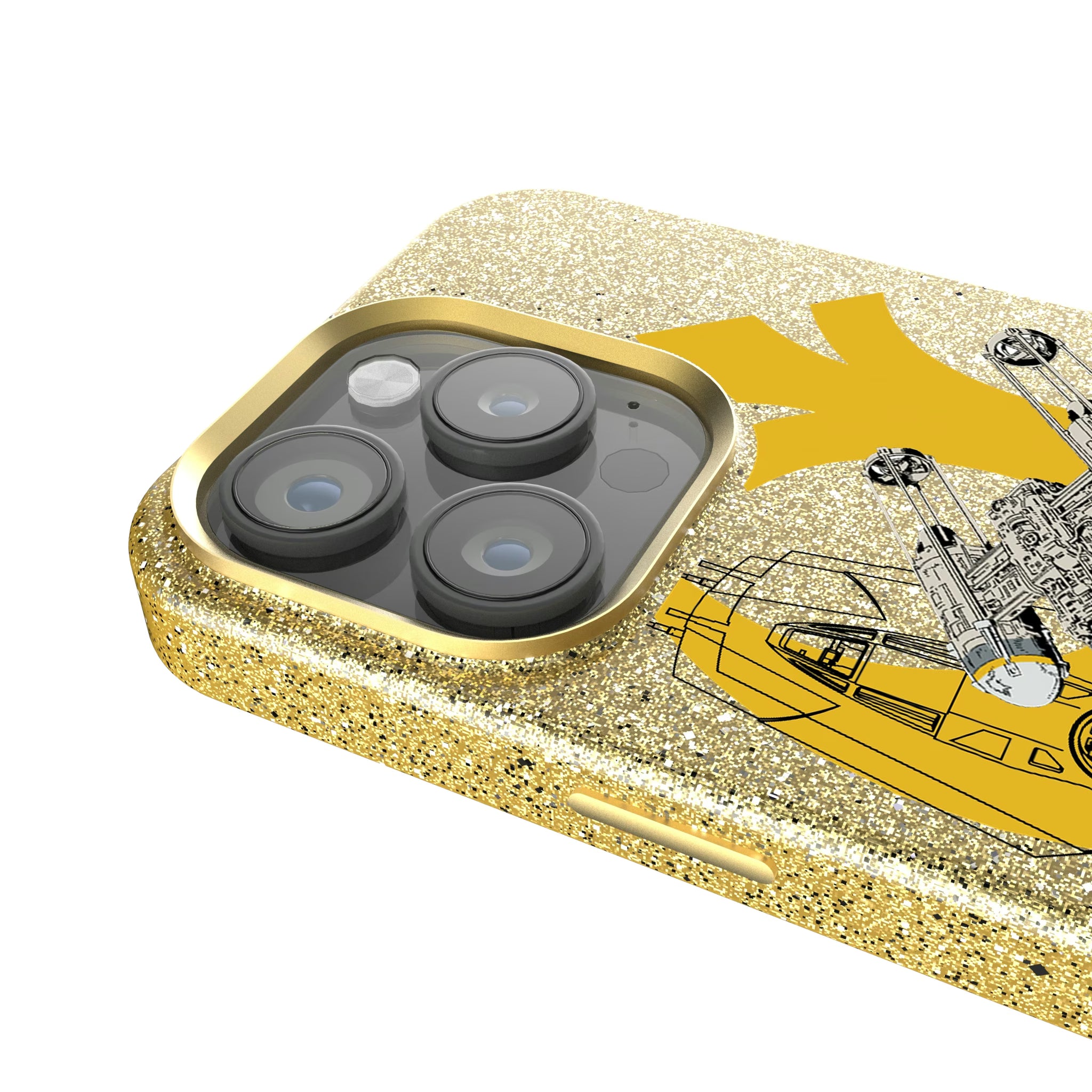 Star Wars Y-Wing FactionTech iPhone Bling Phone Case for Apple iPhone - Detail