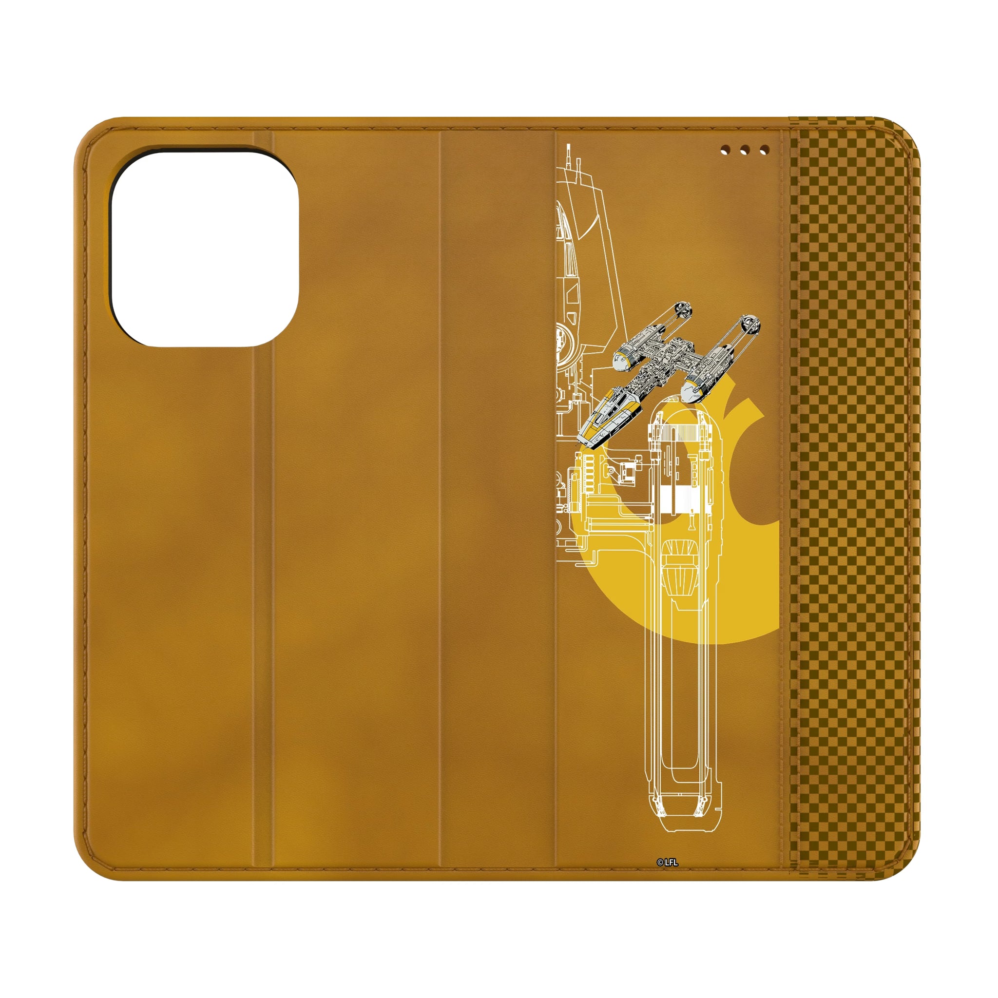 Star Wars Y-Wing FactionTech iPhone Folio Phone Case for Apple iPhone