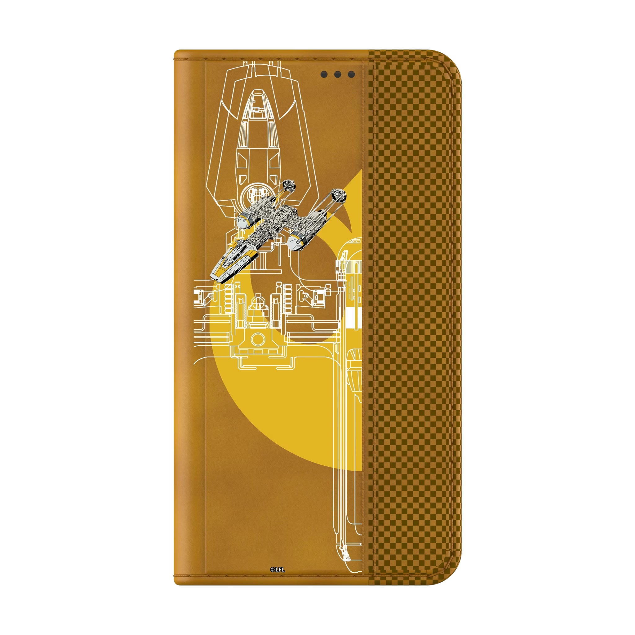Star Wars Y-Wing FactionTech Galaxy Folio Phone Case for Samsung Galaxy