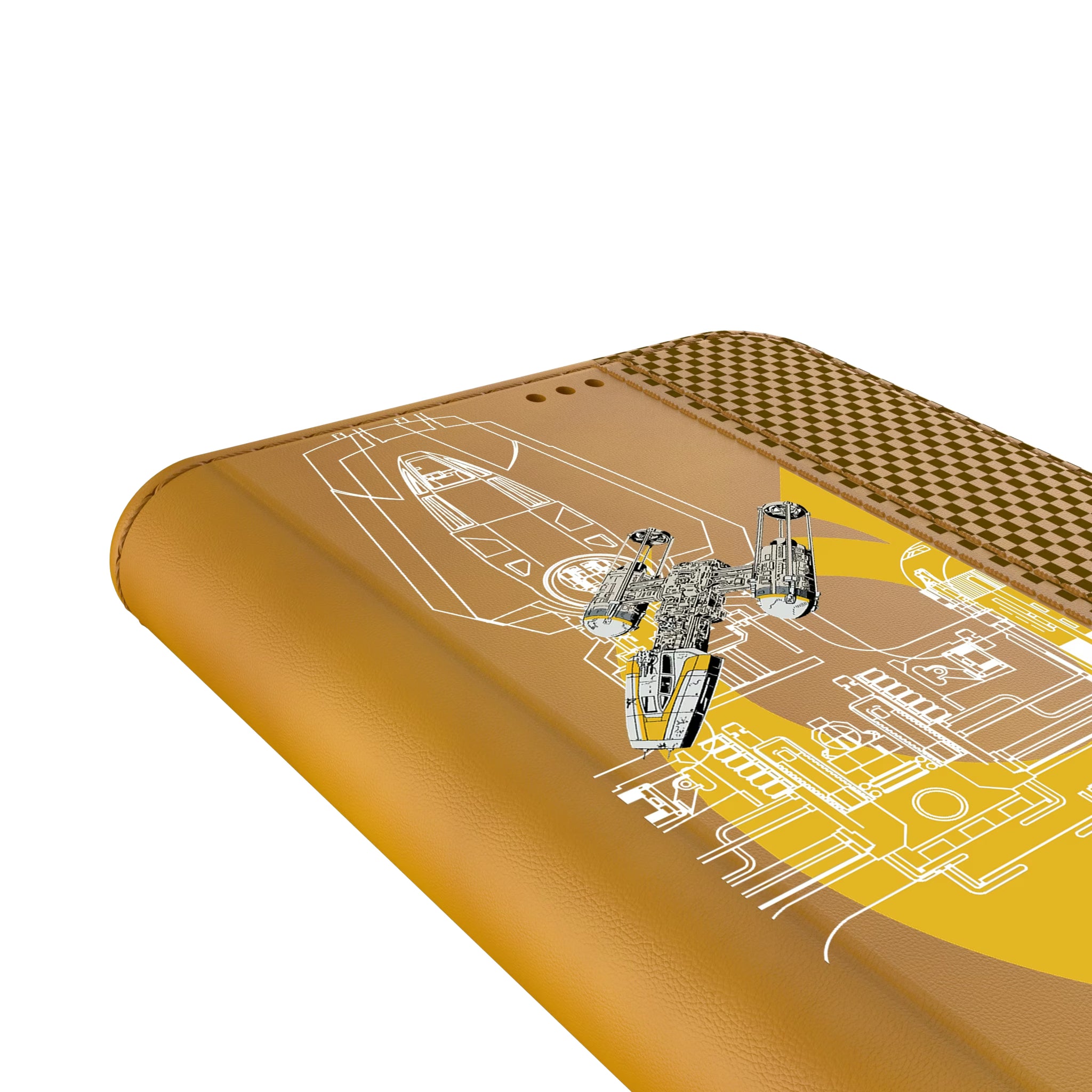 Star Wars Y-Wing FactionTech Galaxy Folio Phone Case for Samsung Galaxy - Detail