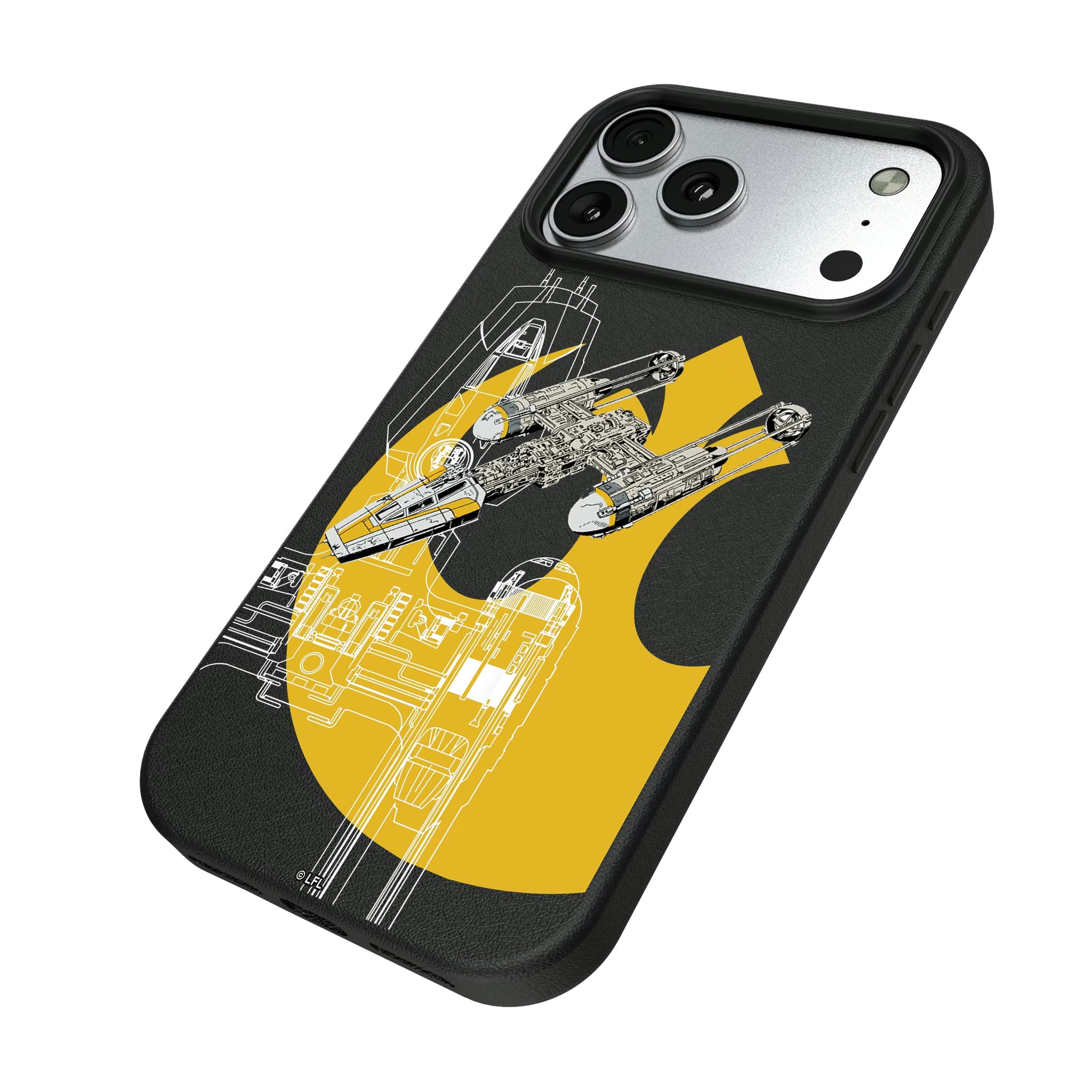 Star Wars Y-Wing FactionTech iPhone MagSafe Compatible Phone Case for Apple iPhone - Isometric View#Device_iPhone 17 Pro Max