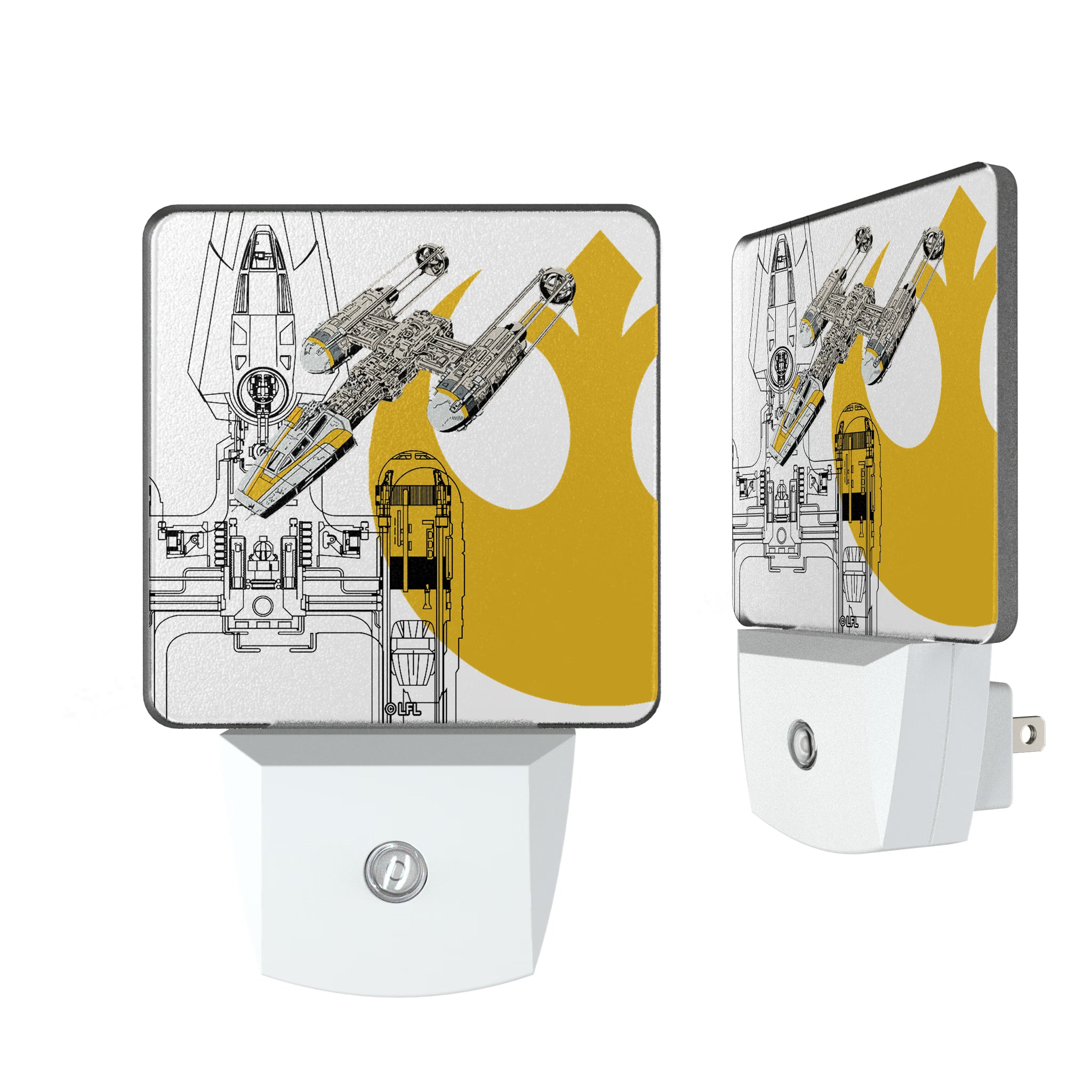 Star Wars Y-Wing FactionTech Night Light 2-Pack