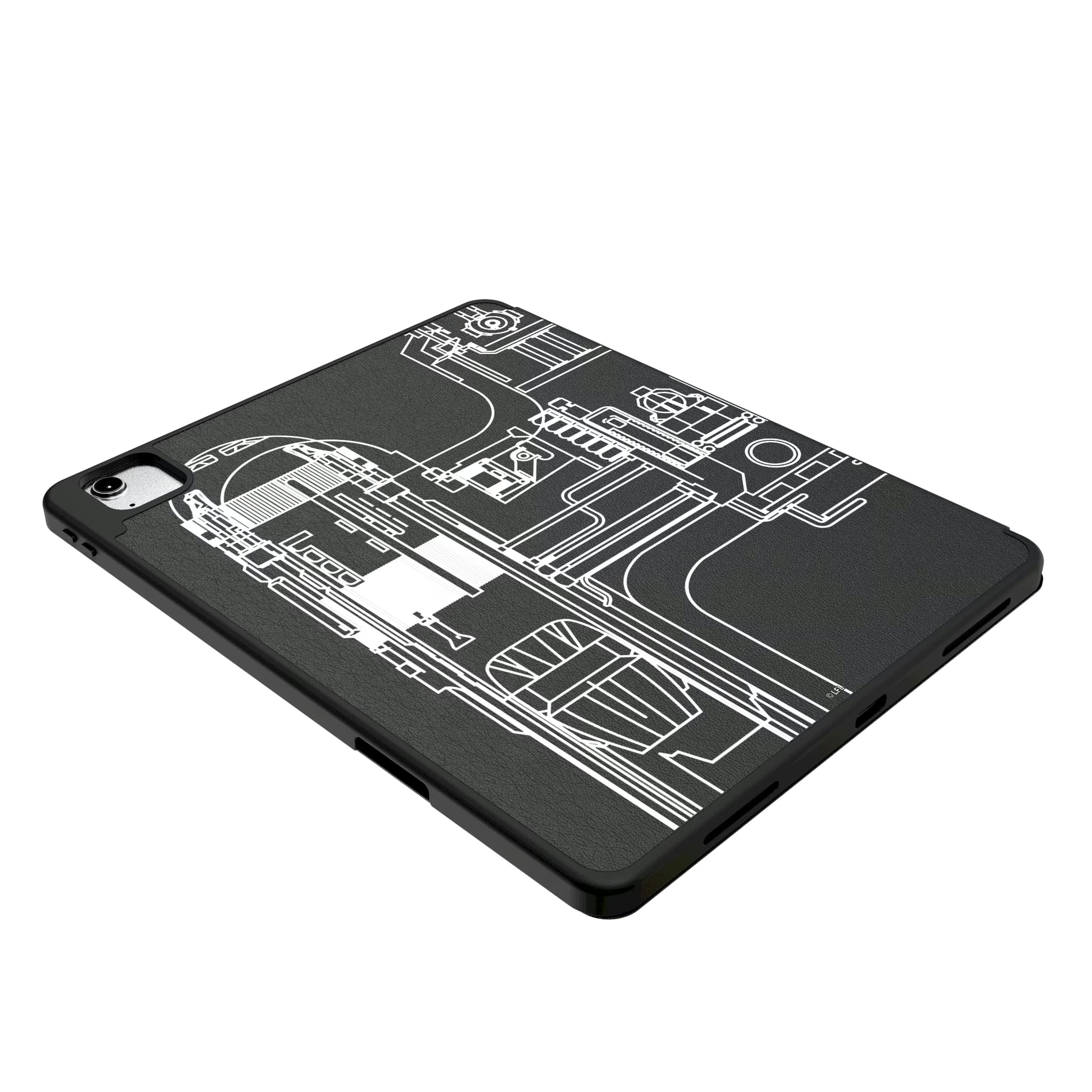Star Wars Y-Wing FactionTech iPad Tablet Case for Apple iPad - Isometric View
