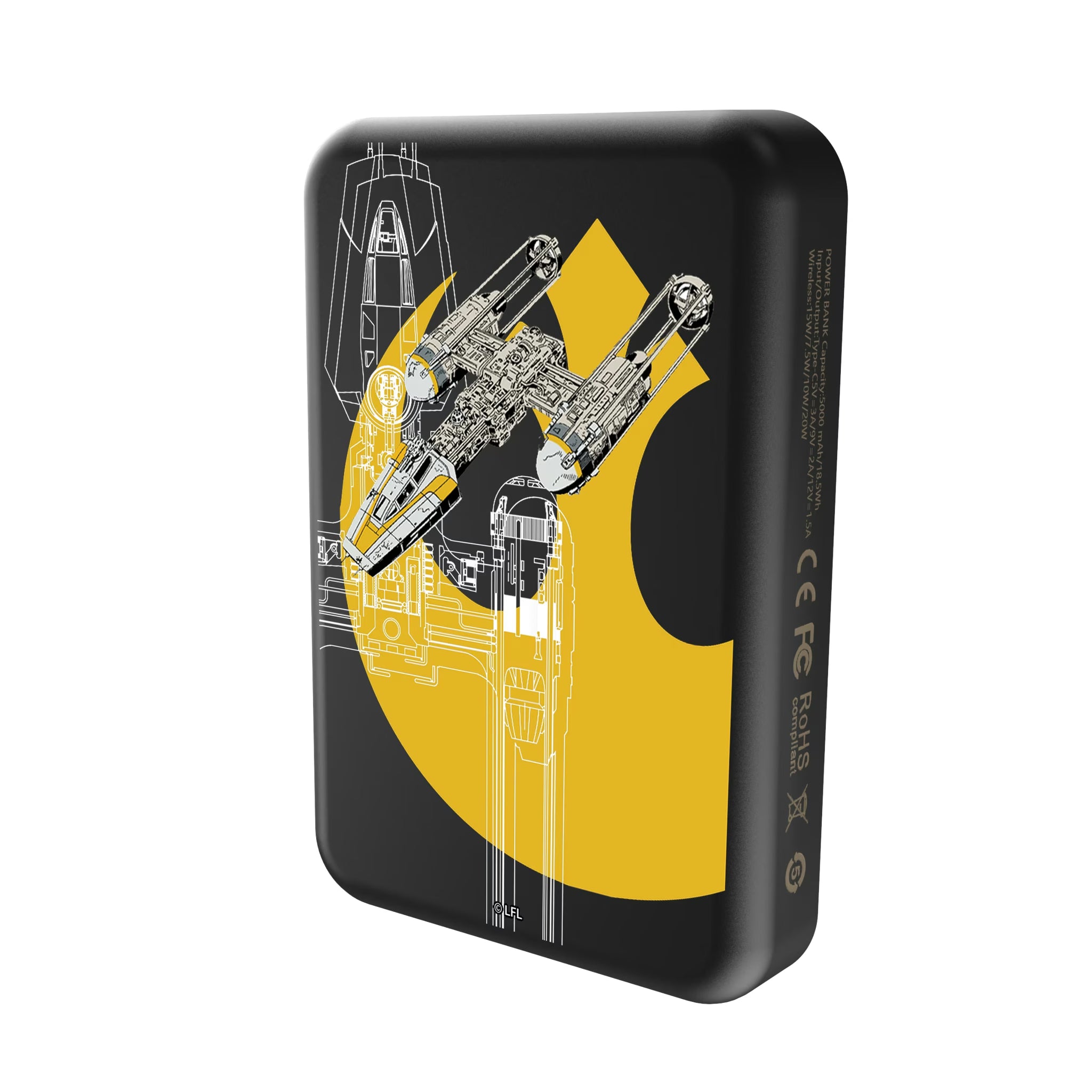 Star Wars Y-Wing FactionTech Wireless Mag Power Bank