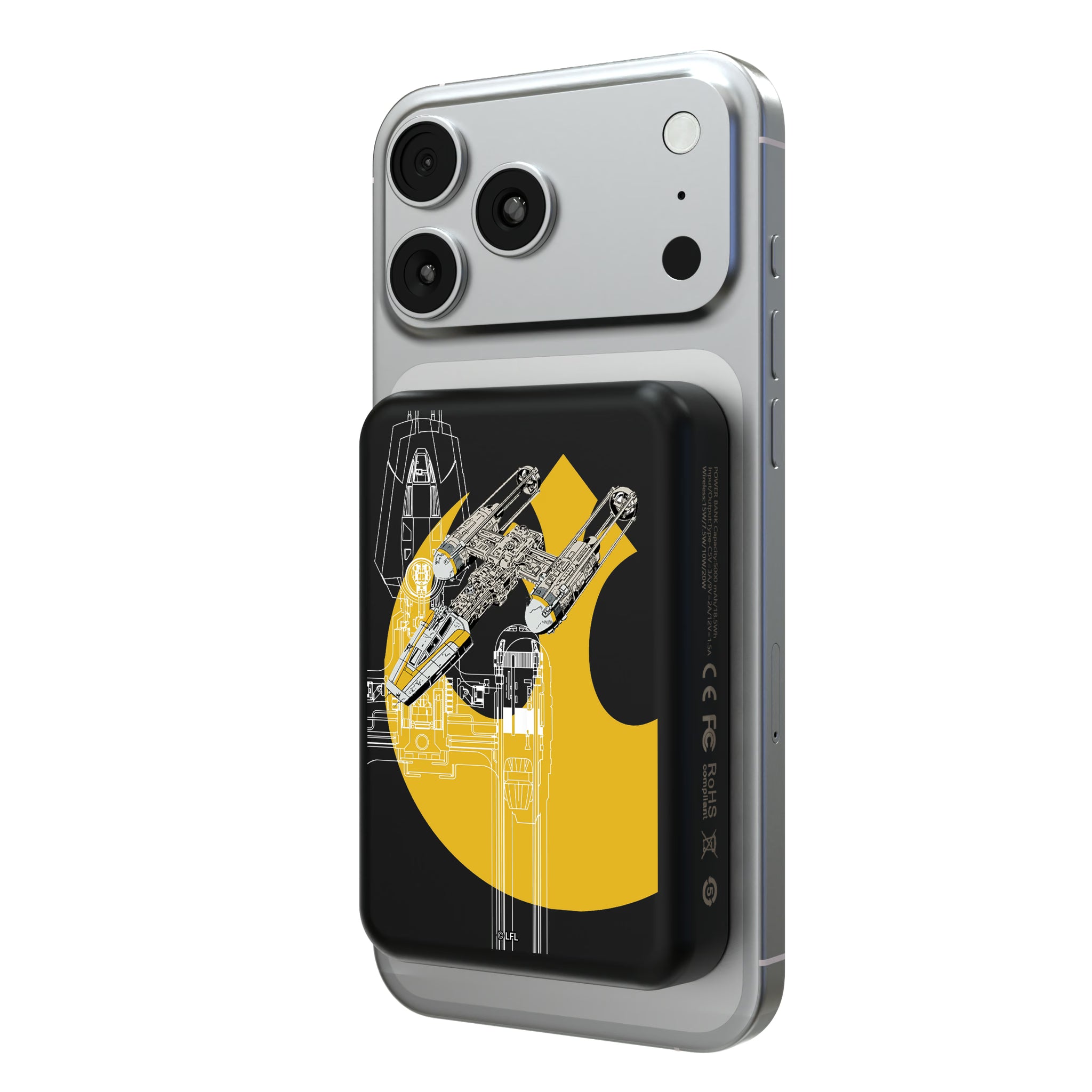 Star Wars Y-Wing FactionTech Wireless Mag Power Bank
