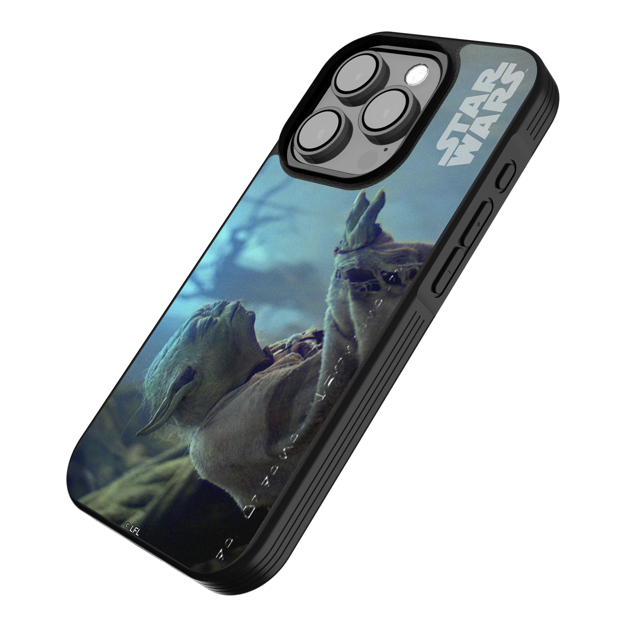 Star Wars Yoda Cinematic Moments: Discovery iPhone Bump Phone Case for Apple iPhone - Isometric View