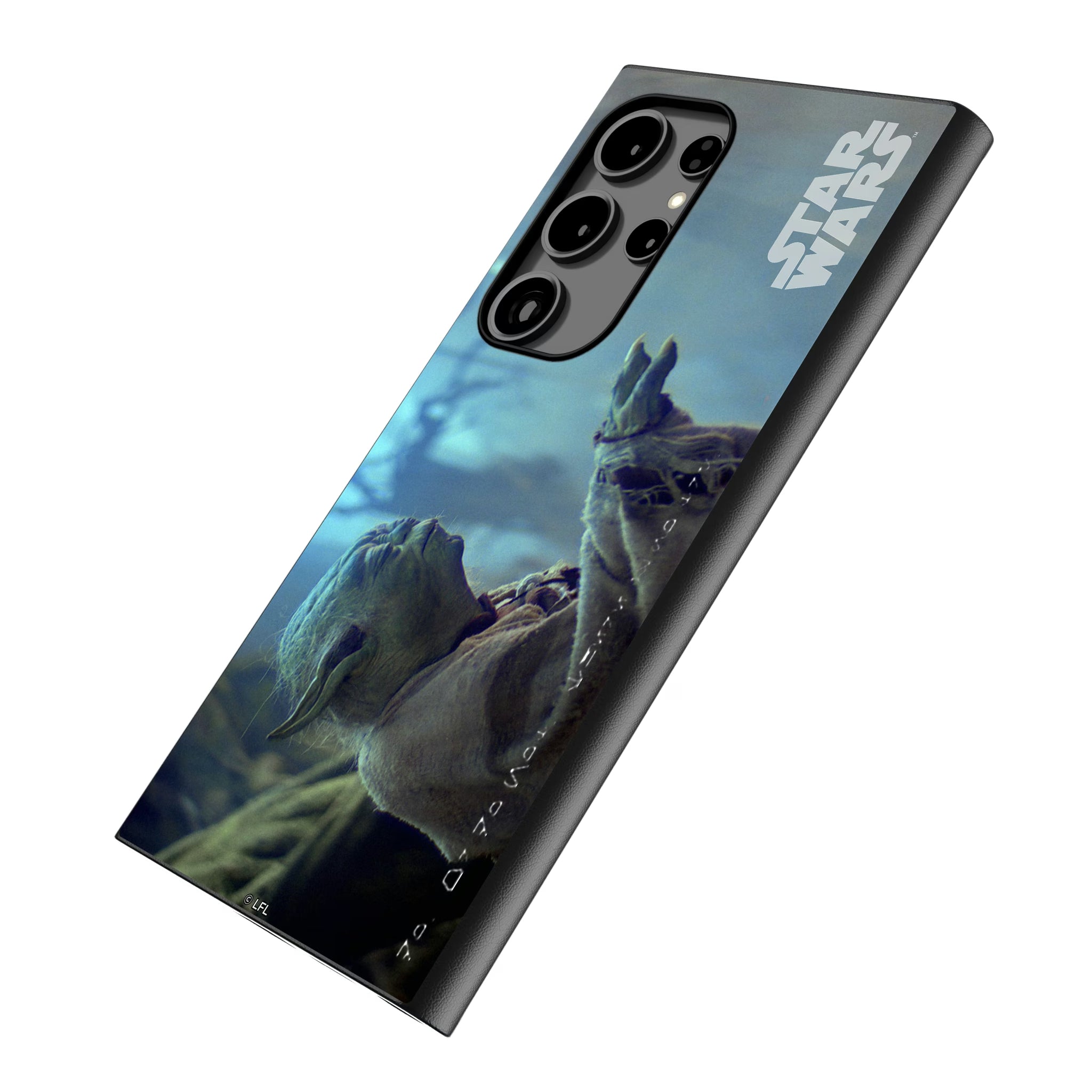 Star Wars Yoda Cinematic Moments: Discovery Galaxy MagSafe Compatible Phone Case for Samsung Galaxy - Isometric View