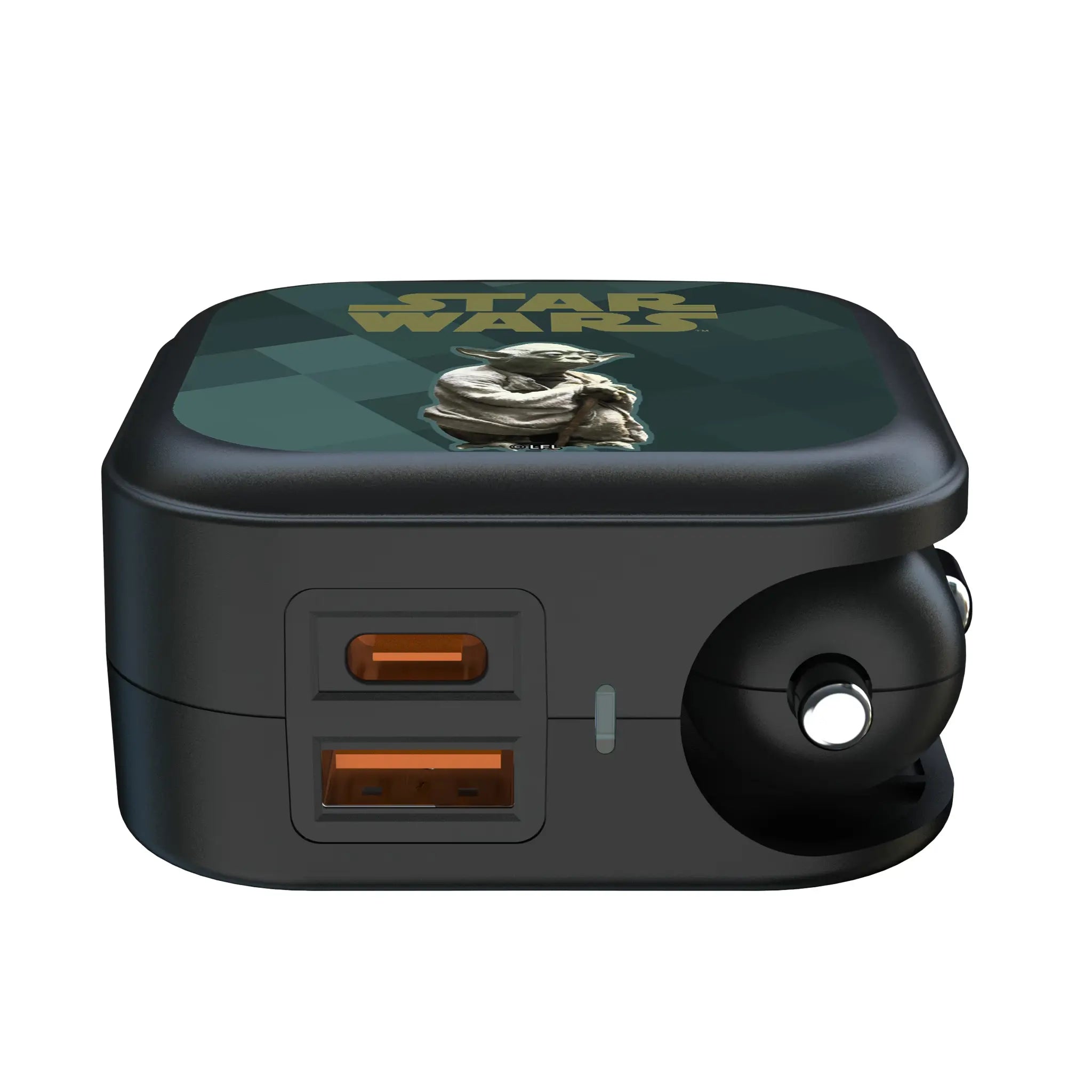 Star Wars Yoda Color Block 2 in 1 USB A/C Charger