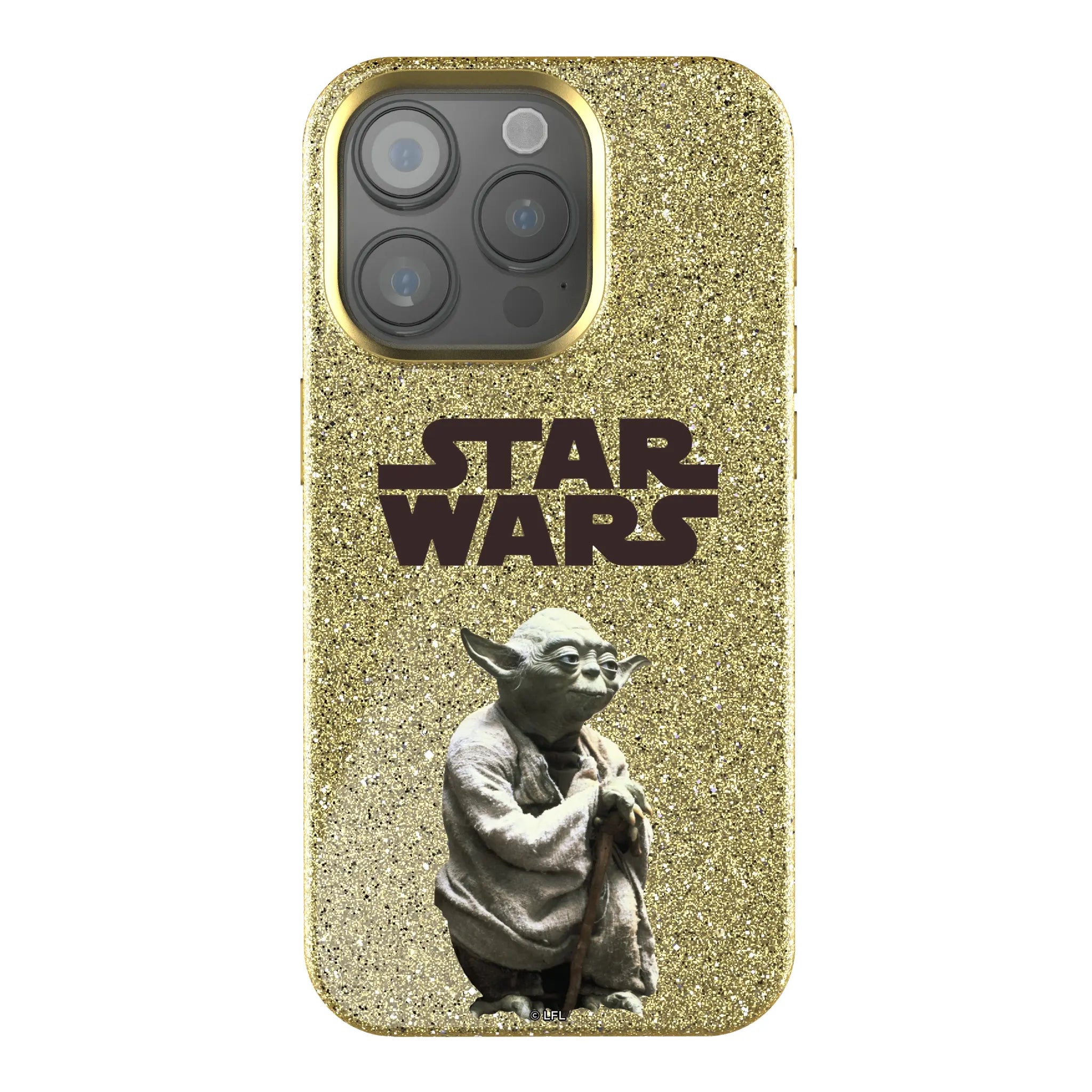 Star Wars Yoda Color Block iPhone Bling Phone Case for Apple iPhone