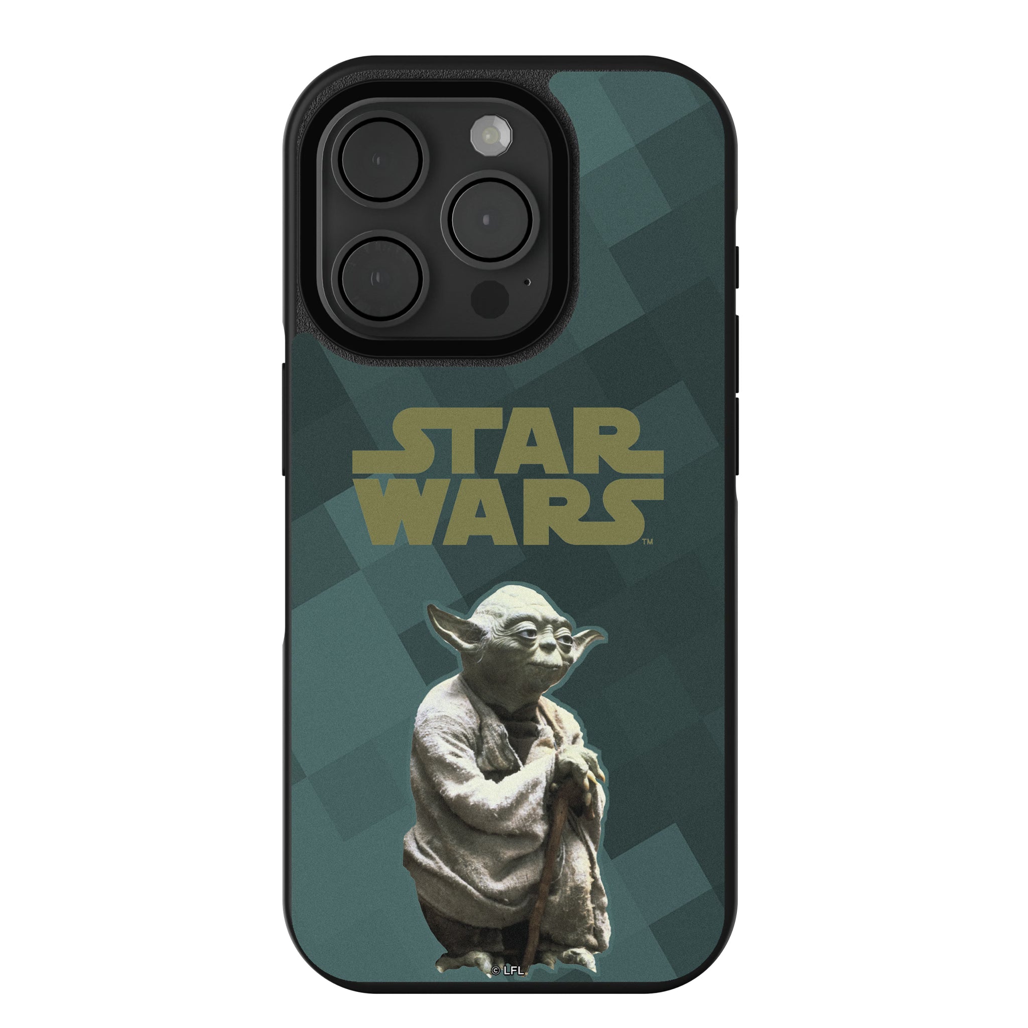 Star Wars Yoda Color Block iPhone Bump Phone Case for Apple iPhone