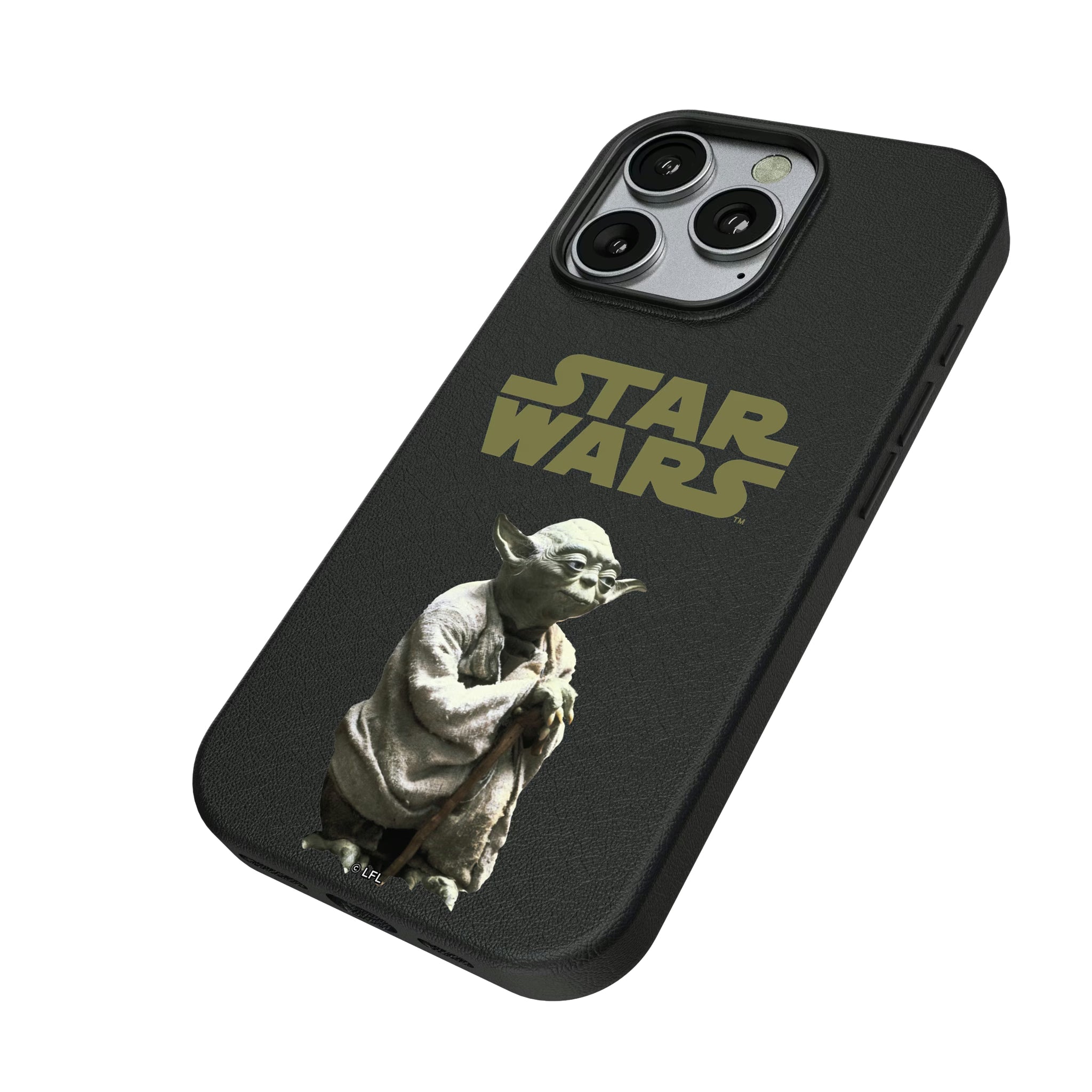 Star Wars Yoda Color Block iPhone MagSafe Compatible Phone Case for Apple iPhone - Isometric View