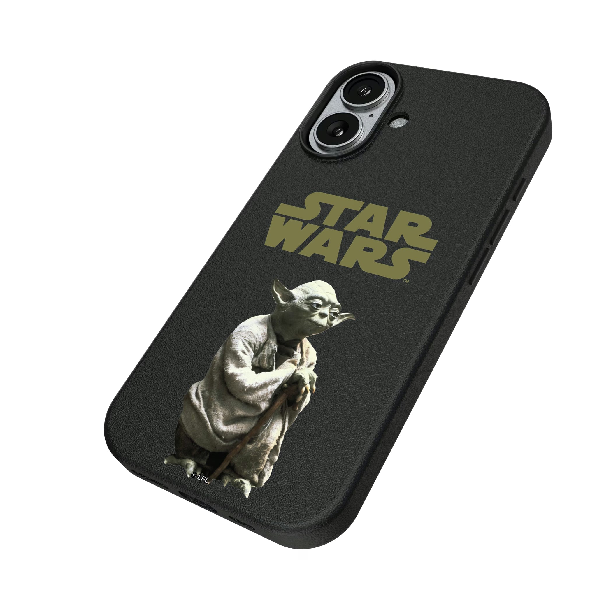 Star Wars Yoda Color Block iPhone MagSafe Compatible Phone Case for Apple iPhone - Isometric View#Device_iPhone 17
