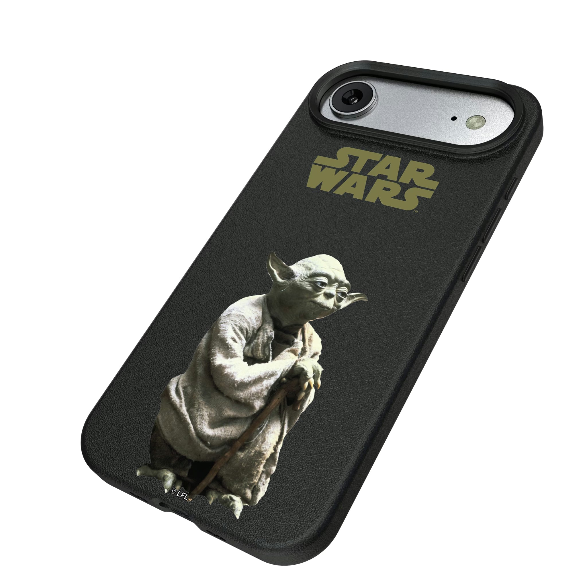 Star Wars Yoda Color Block iPhone MagSafe Compatible Phone Case for Apple iPhone - Isometric View#Device_iPhone Air
