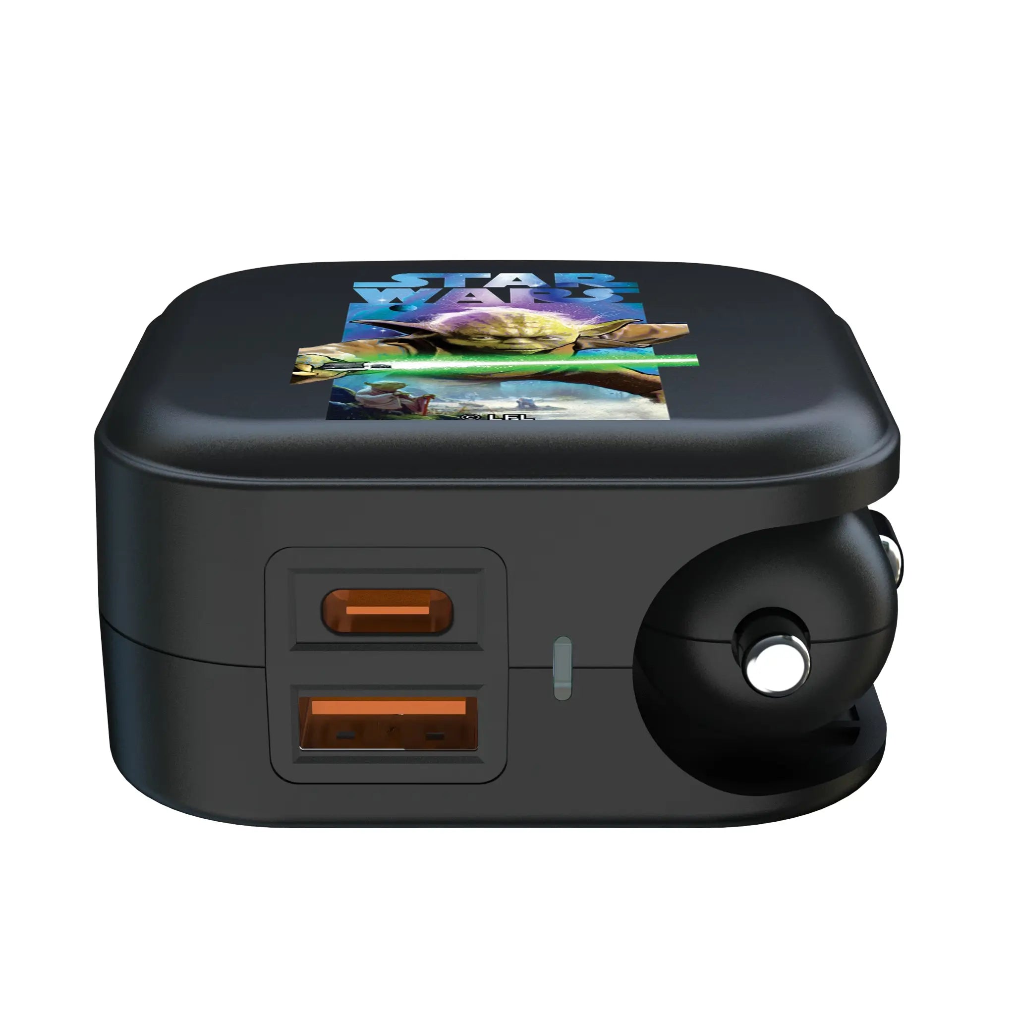 Star Wars Yoda Portrait Collage 2 in 1 USB A/C Charger