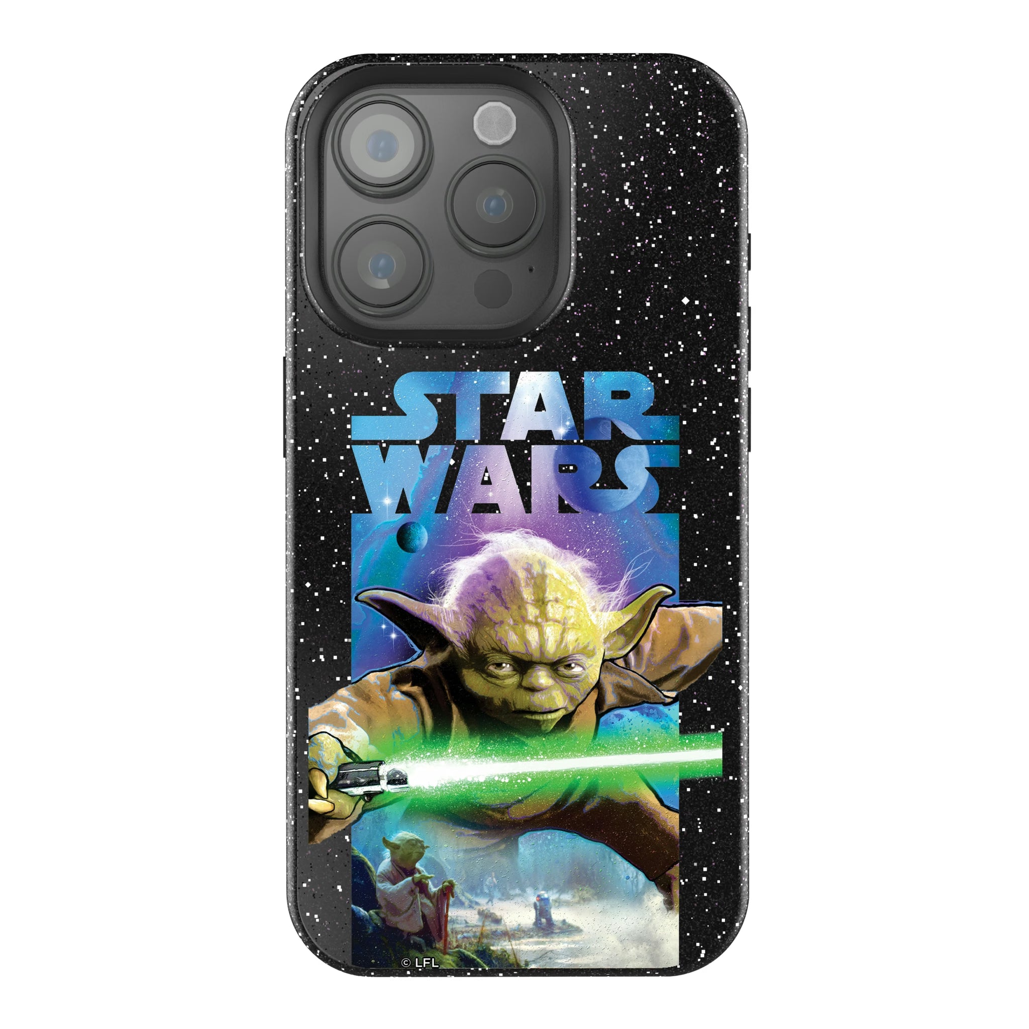 Star Wars Yoda Portrait Collage iPhone Bling Phone Case for Apple iPhone