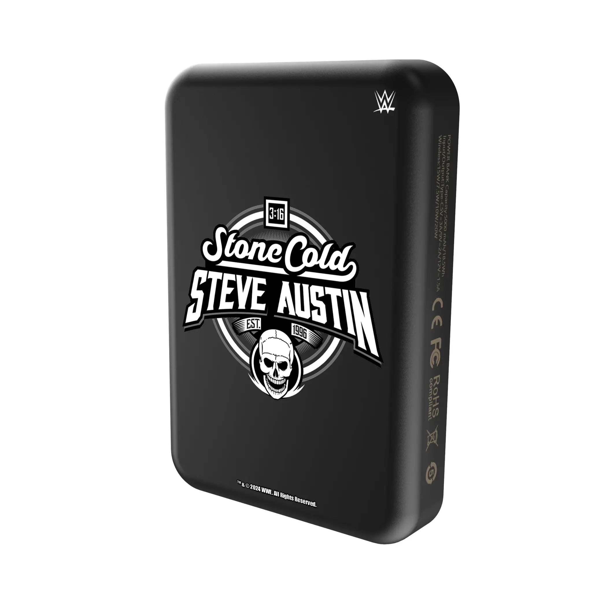 Stone Cold Steve Austin Clean Wireless Mag Power Bank