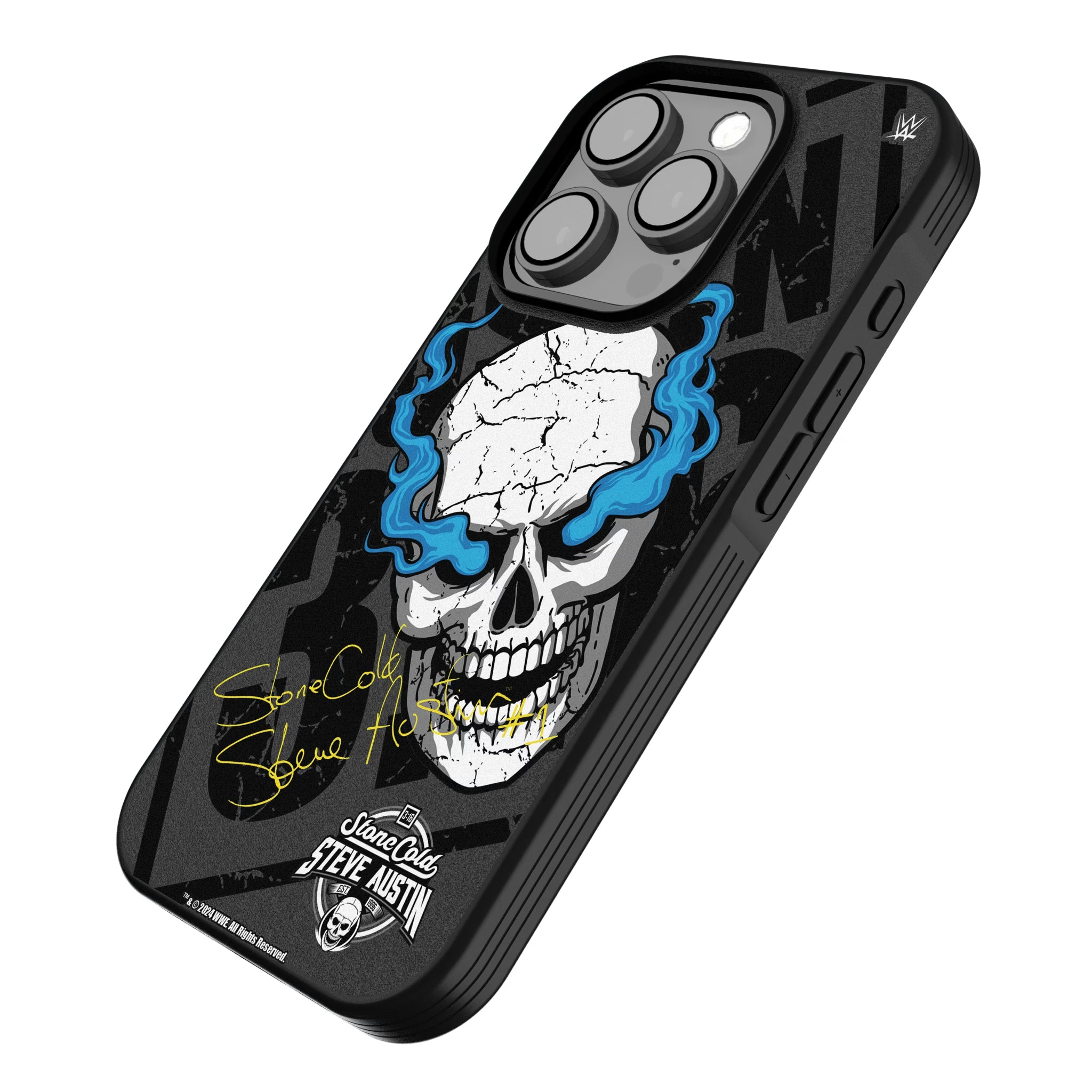 Stone Cold Steve Austin Impact iPhone Bump Phone Case for Apple iPhone - Isometric View