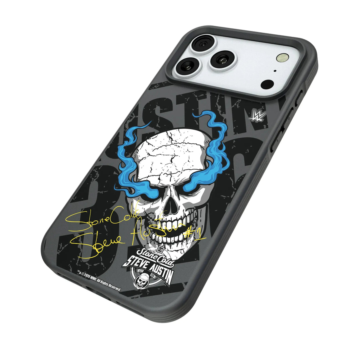 Stone Cold Steve Austin Impact iPhone Bump Phone Case for Apple iPhone - Isometric View#Device_iPhone 18 Pro Max