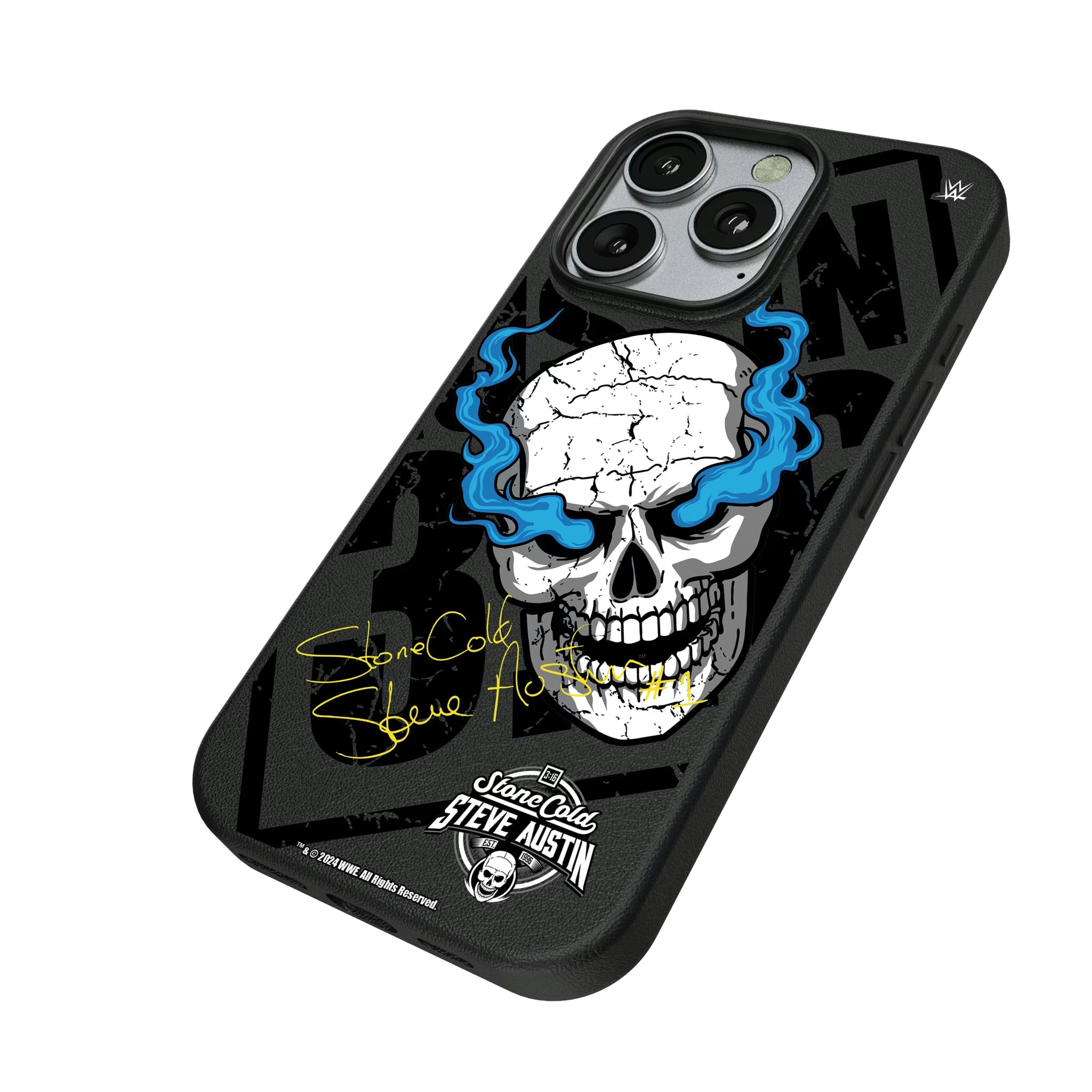 Stone Cold Steve Austin Impact iPhone MagSafe Compatible Phone Case for Apple iPhone - Isometric View