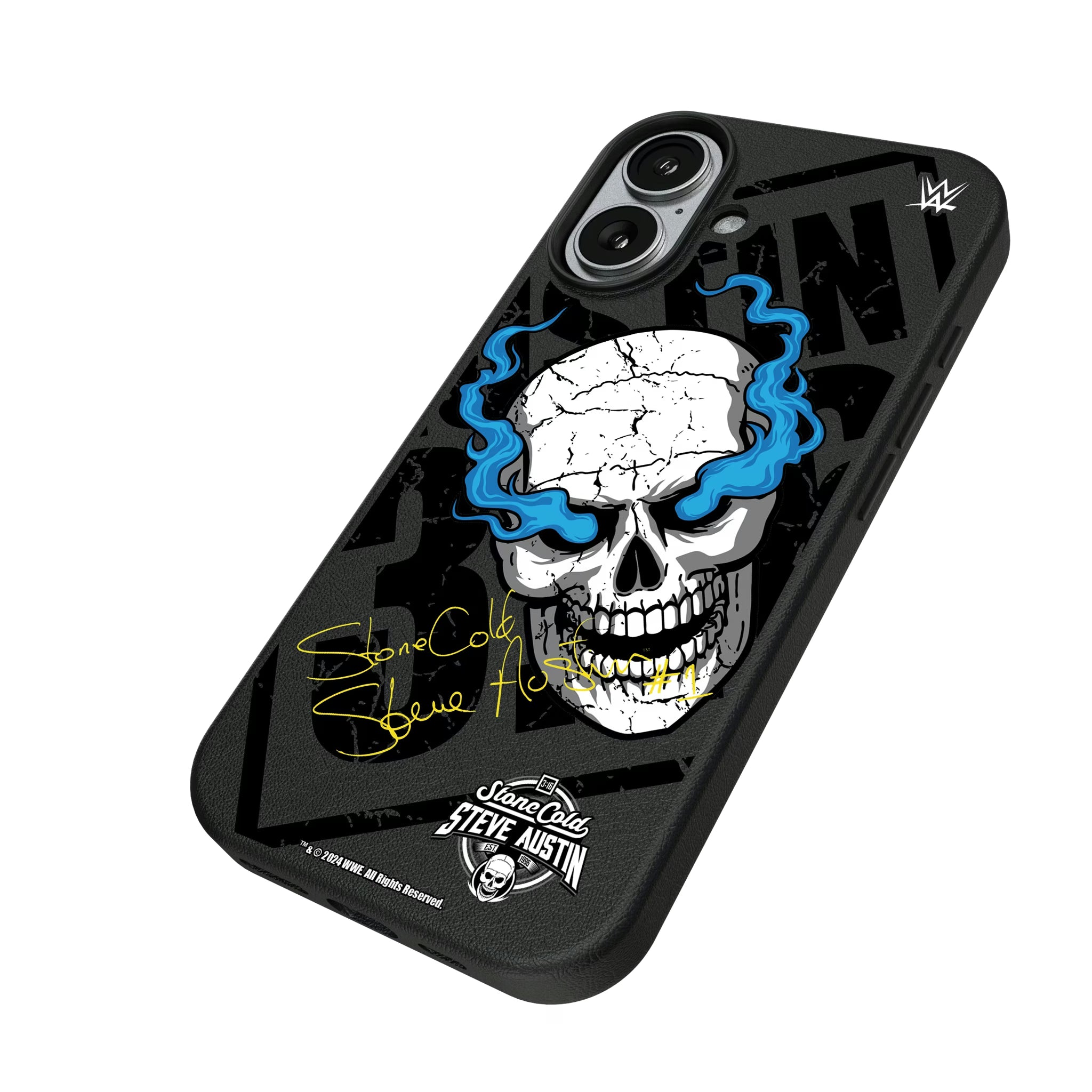 Stone Cold Steve Austin Impact iPhone MagSafe Compatible Phone Case for Apple iPhone - Isometric View#Device_iPhone 17