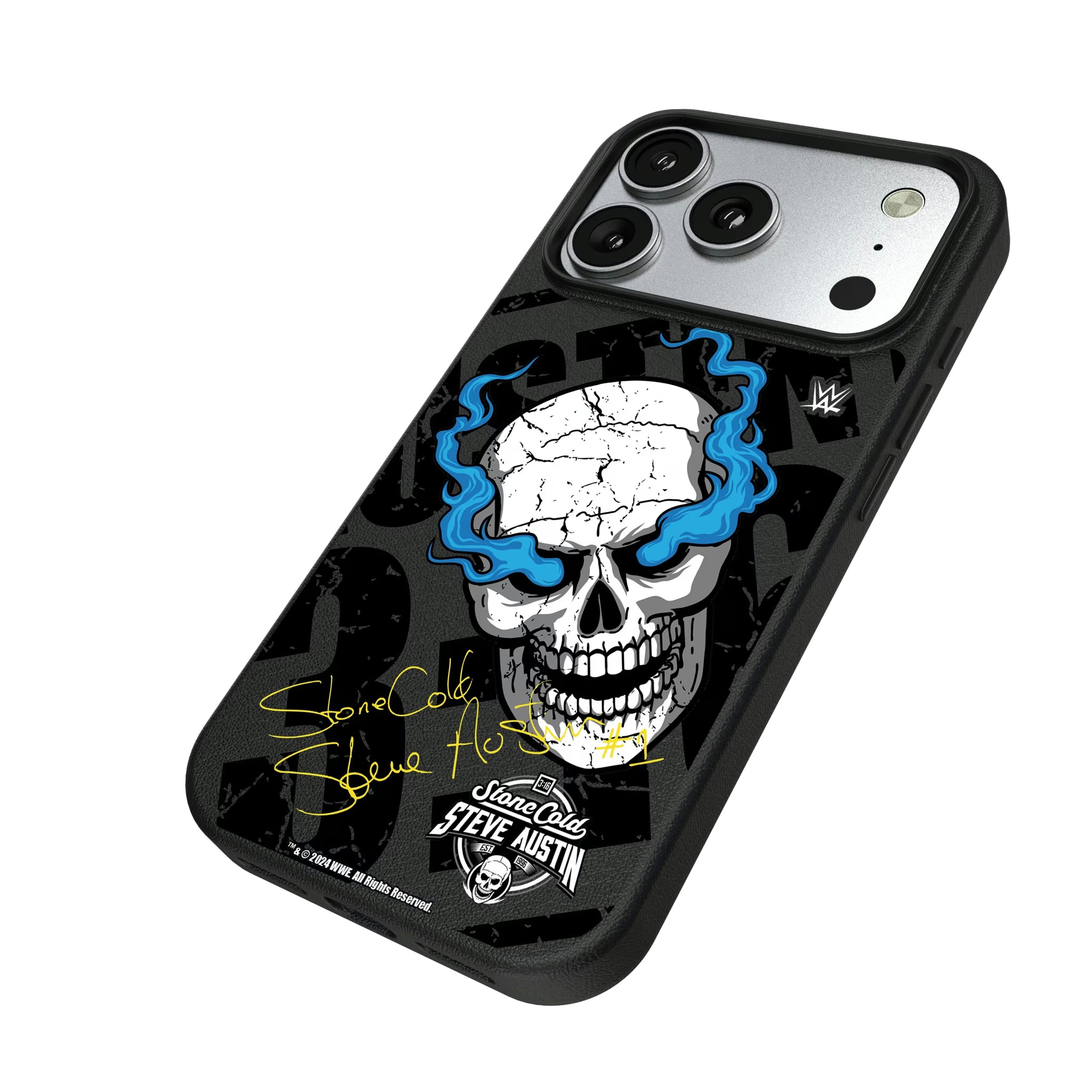 Stone Cold Steve Austin Impact iPhone MagSafe Compatible Phone Case for Apple iPhone - Isometric View#Device_iPhone 17 Pro