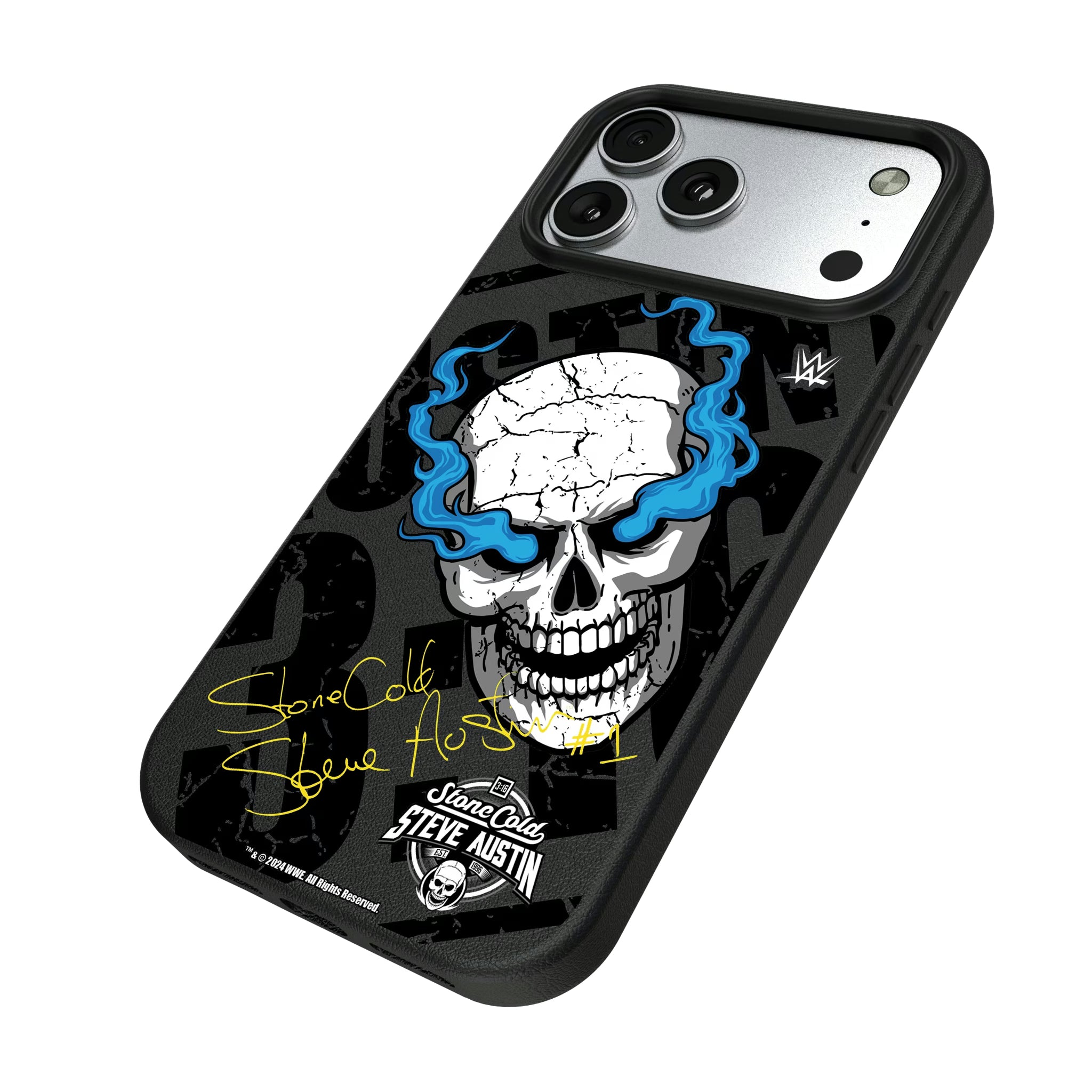 Stone Cold Steve Austin Impact iPhone MagSafe Compatible Phone Case for Apple iPhone - Isometric View#Device_iPhone 17 Pro Max