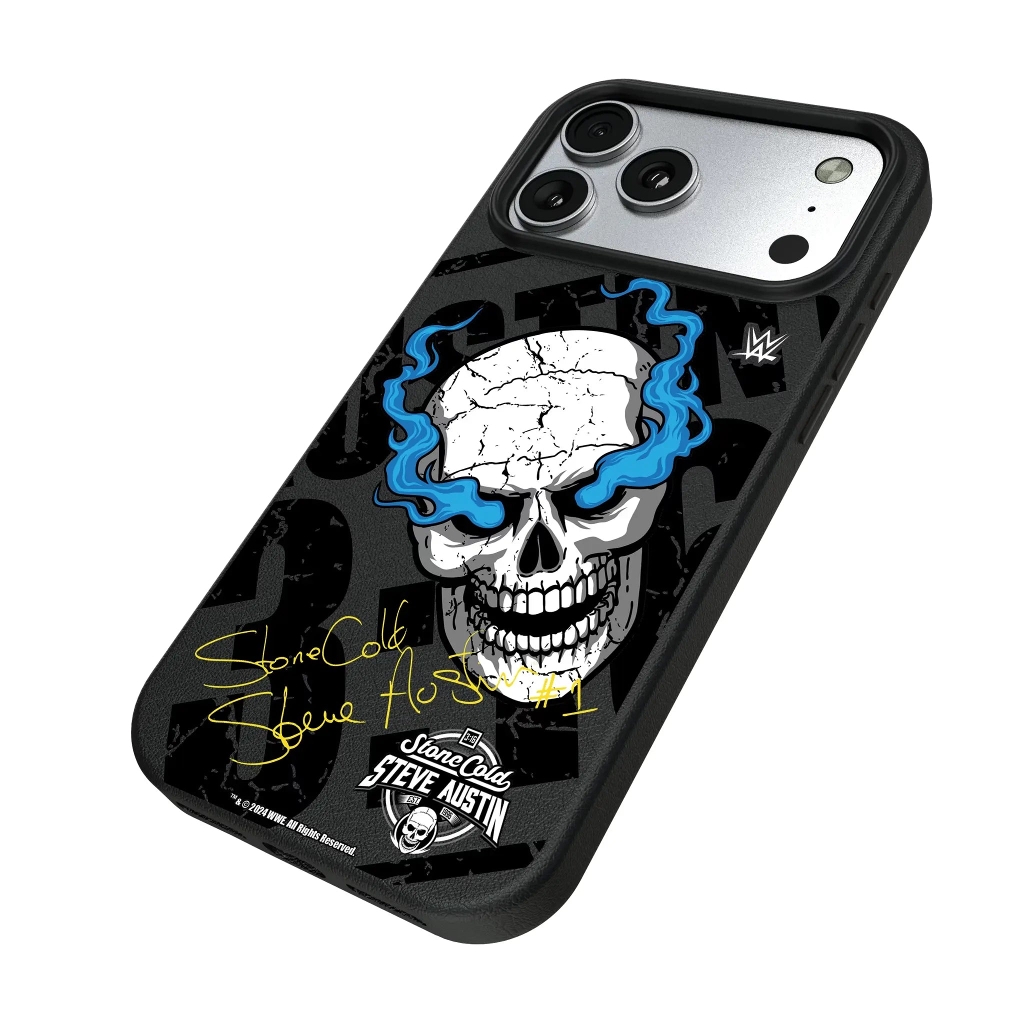 Stone Cold Steve Austin Impact iPhone MagSafe Compatible Phone Case for Apple iPhone - Isometric View#Device_iPhone 17 Pro Max