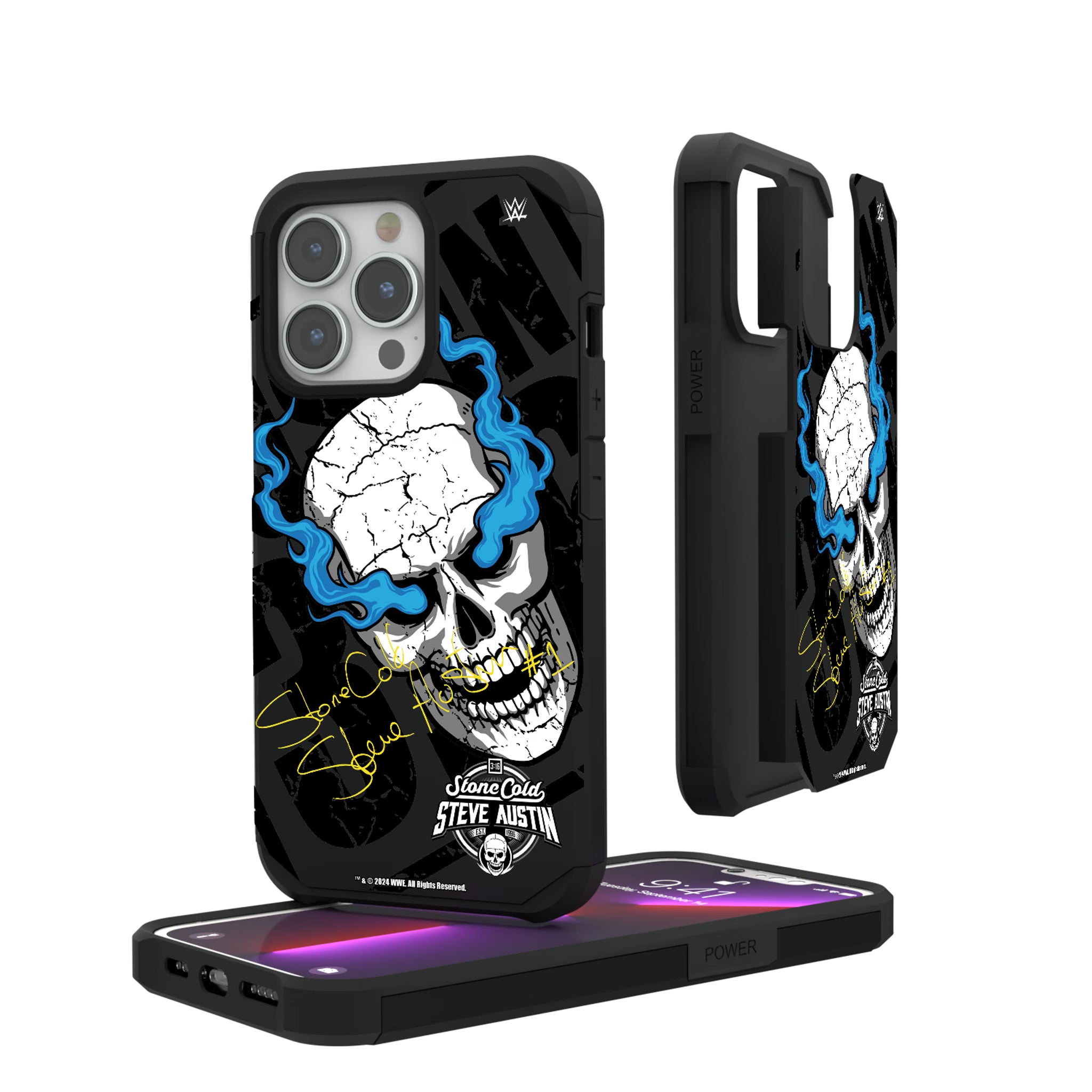 Stone Cold Steve Austin Impact iPhone Rugged Phone Case for Apple iPhone