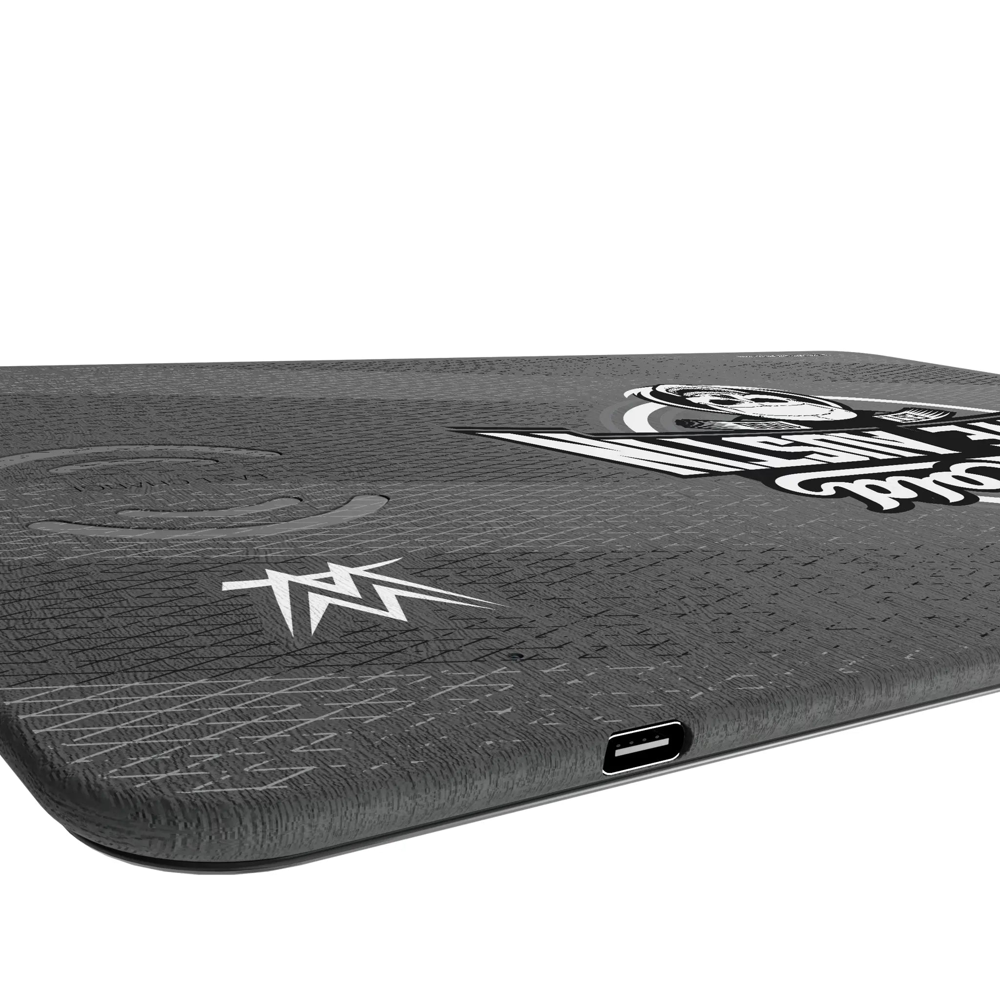 Stone Cold Steve Austin Steel 15-Watt Wireless Charger and Mouse Pad