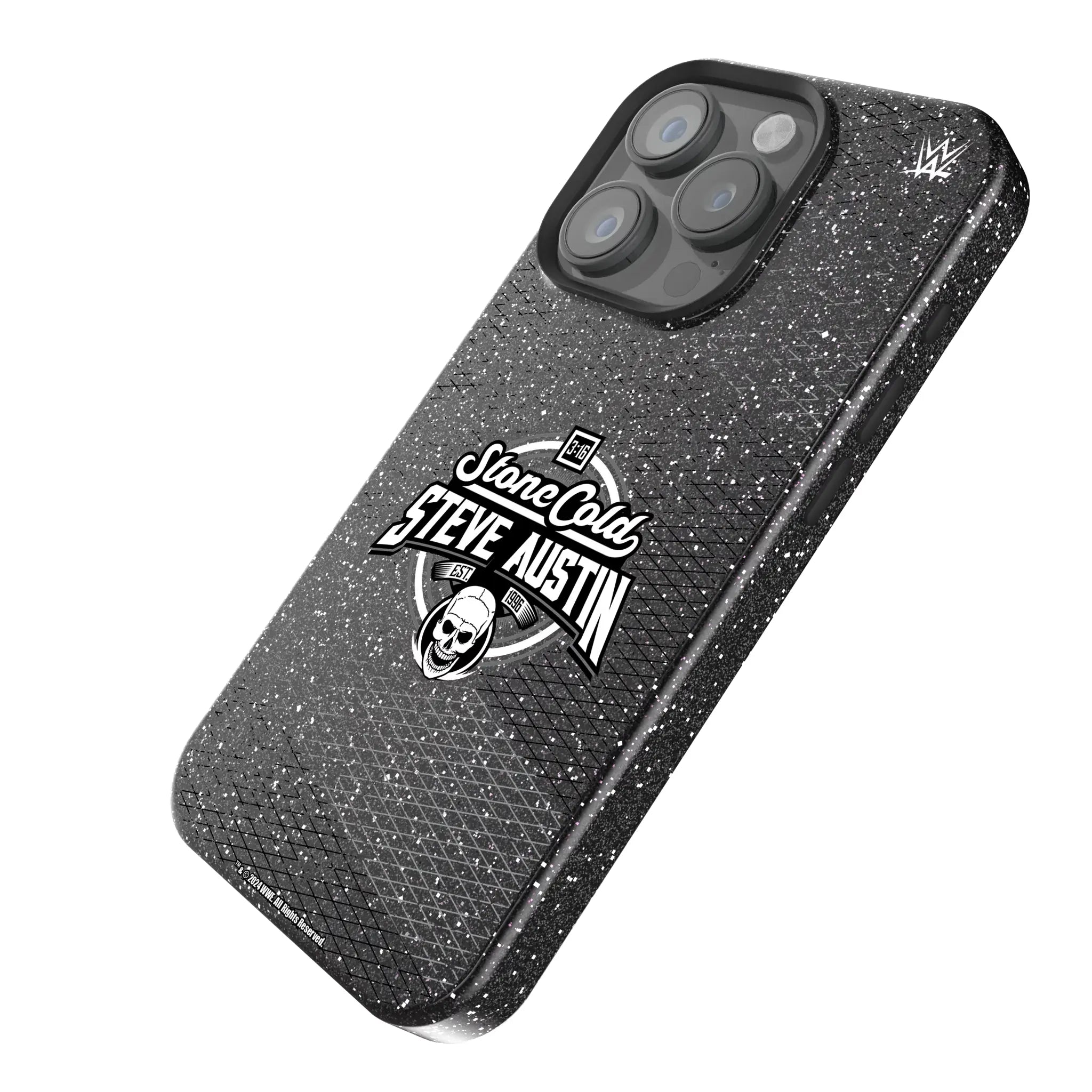 Stone Cold Steve Austin Steel iPhone Bling Phone Case for Apple iPhone - Isometric View