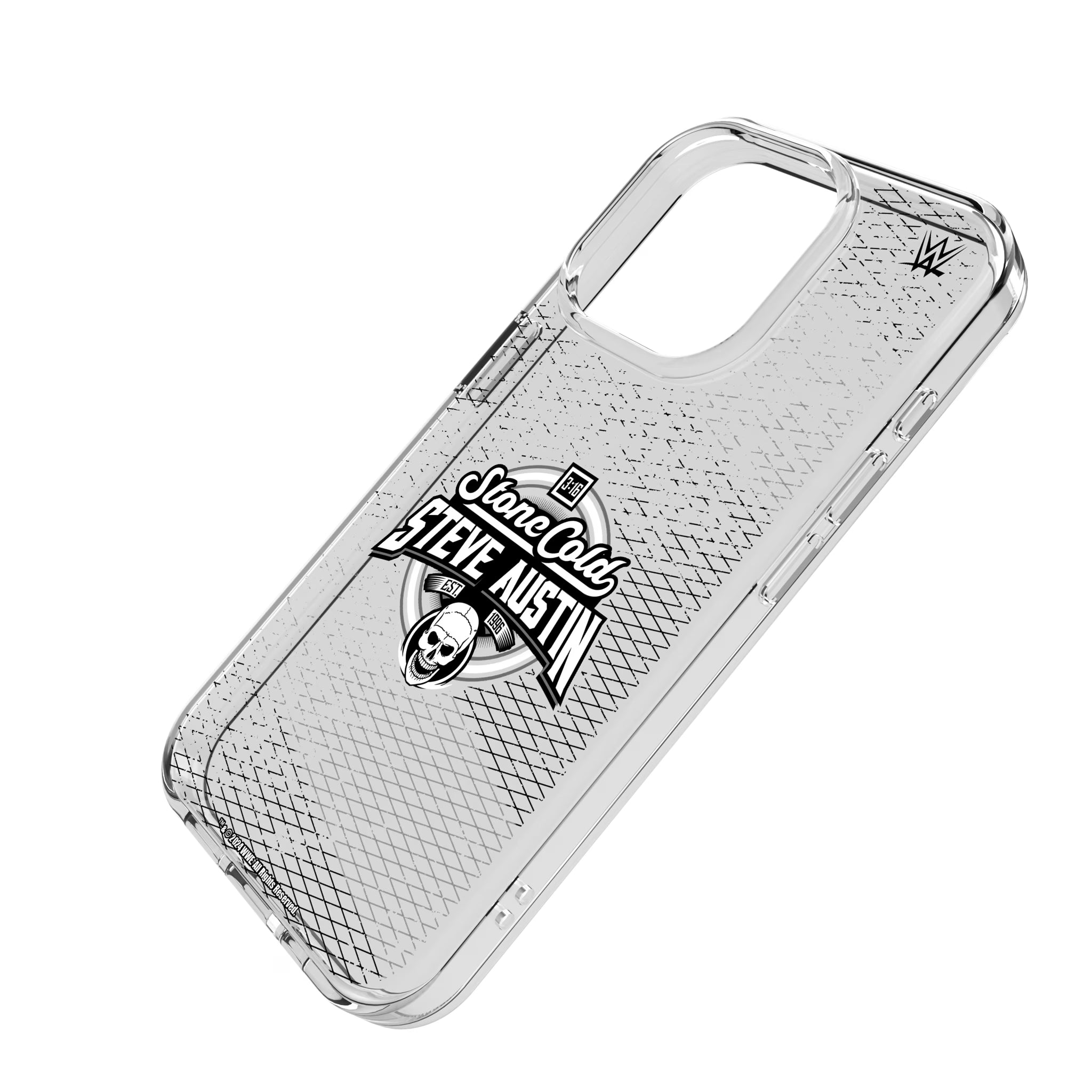 Stone Cold Steve Austin Steel iPhone Clear Phone Case for Apple iPhone - Isometric View