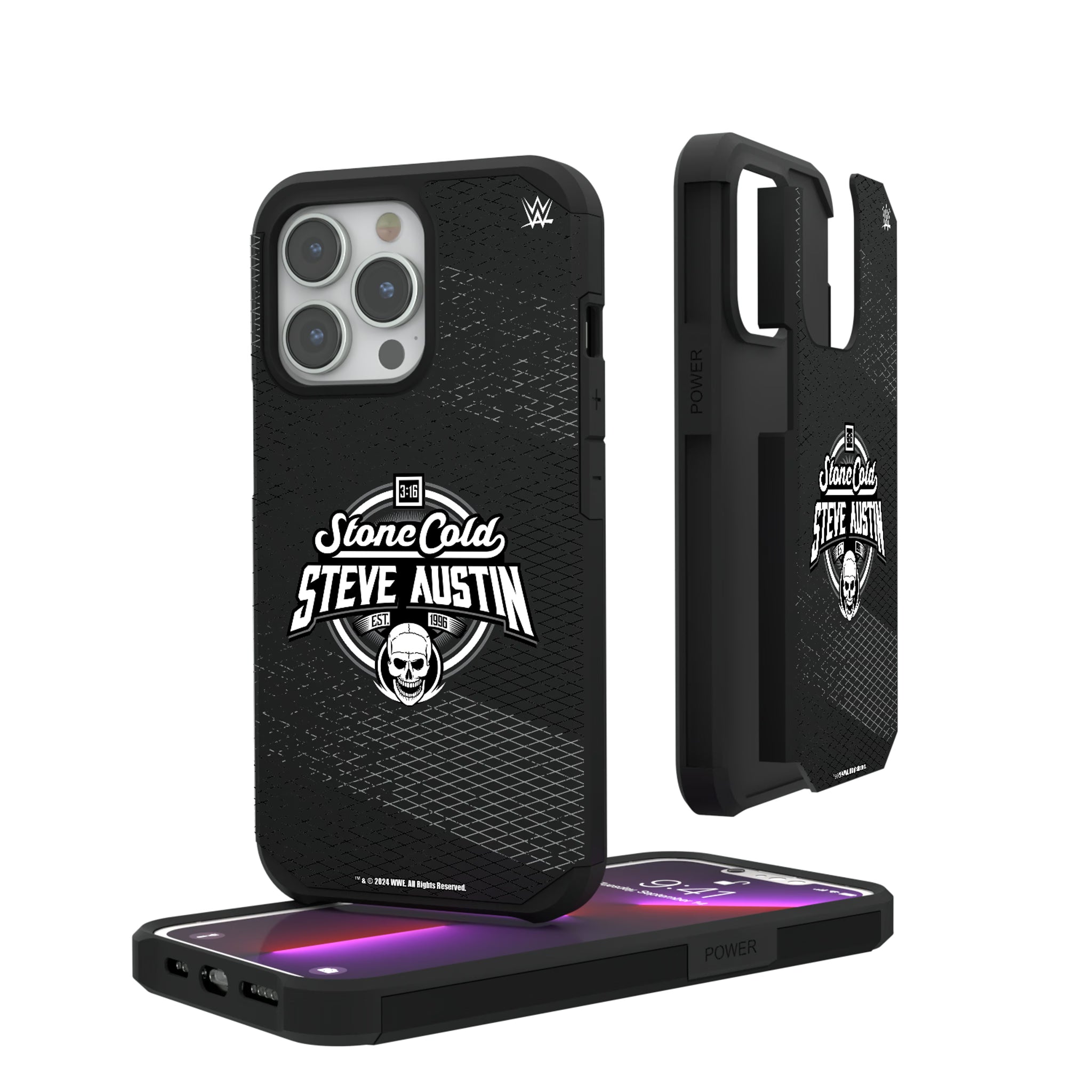 Stone Cold Steve Austin Steel iPhone Rugged Phone Case for Apple iPhone#Device_iPhone 13 Pro